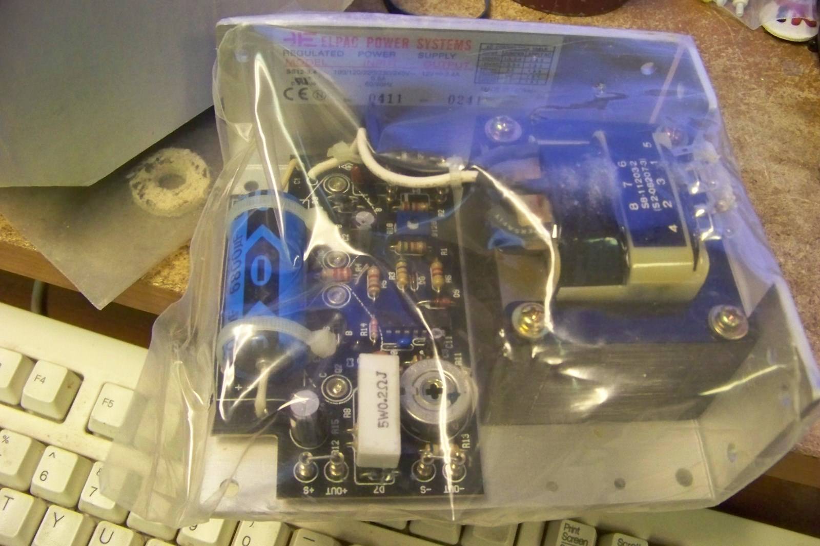 nos ELPAC LINEAR POWER SUPPLY SS12-3.4