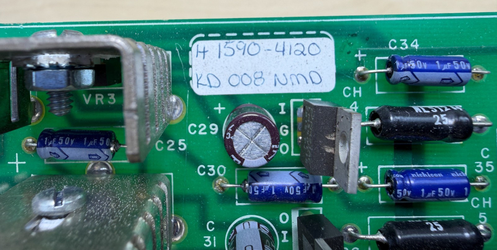 Emerson 1590-4120 Power Supply Card