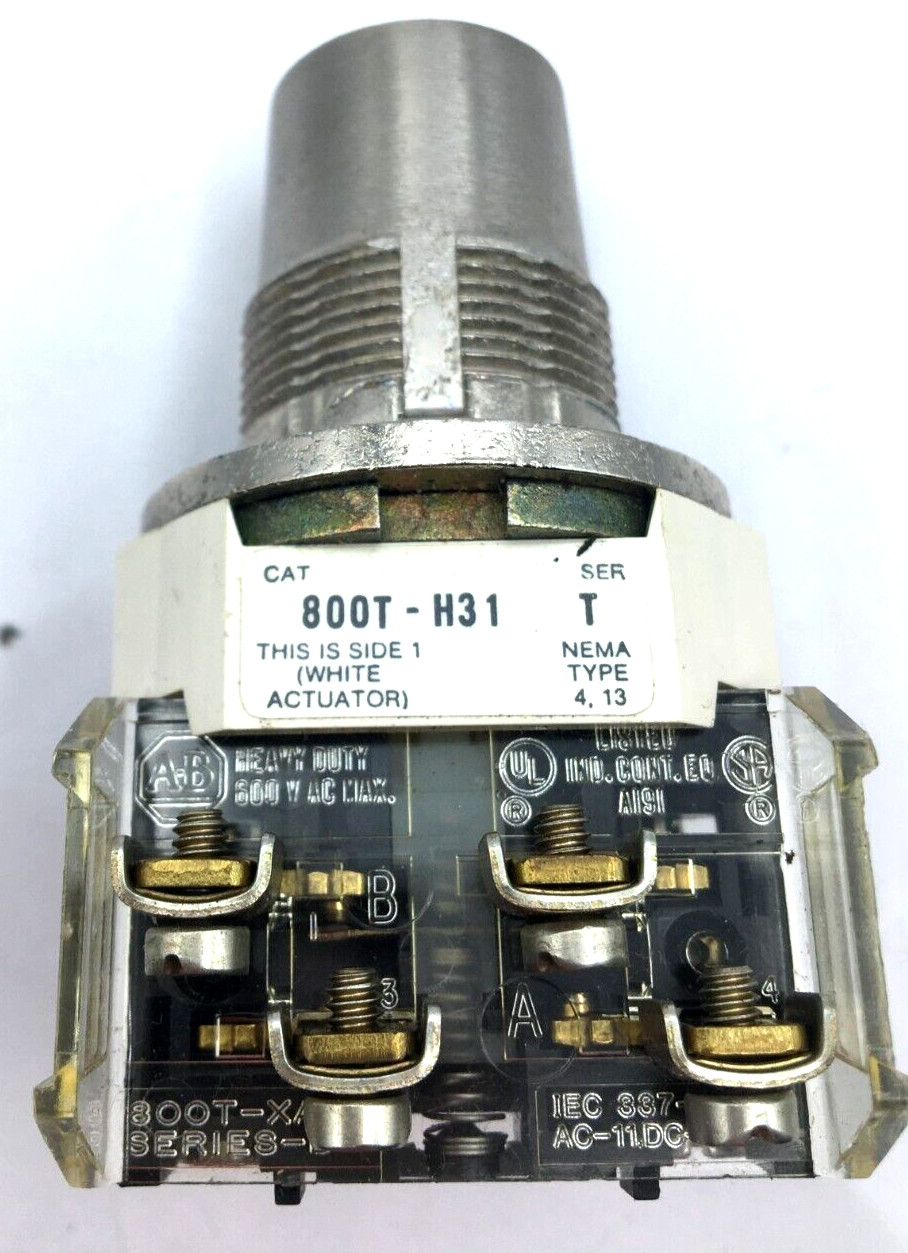Allen Bradley Keyed Cylinder Lock W/O Key 800T-H31 New READ Please