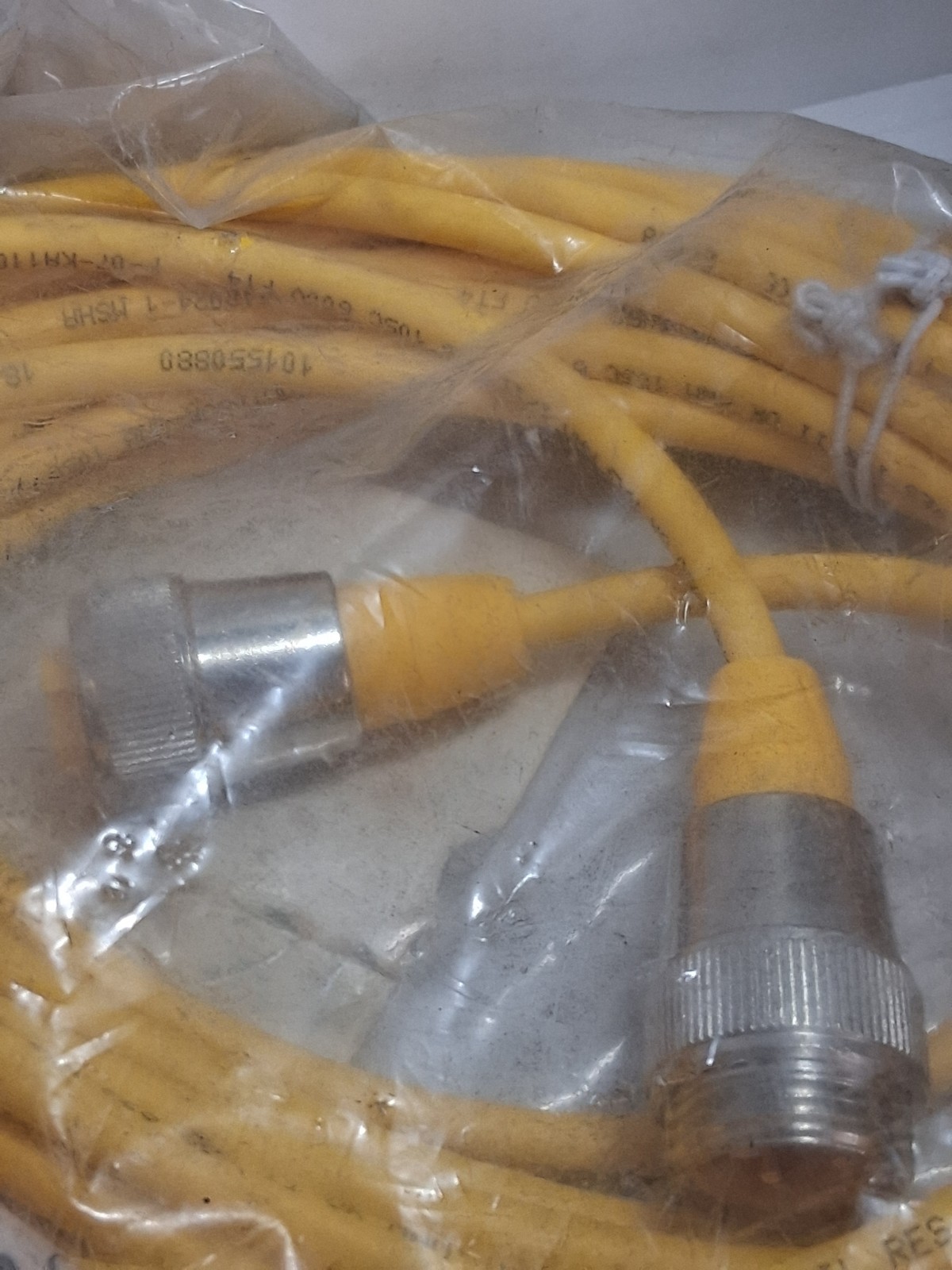 TURCK RSM RKM 30-10M (U2257-1) CORDSET DOUBLE ENDED 3 PIN M/F 600V 9A NIB