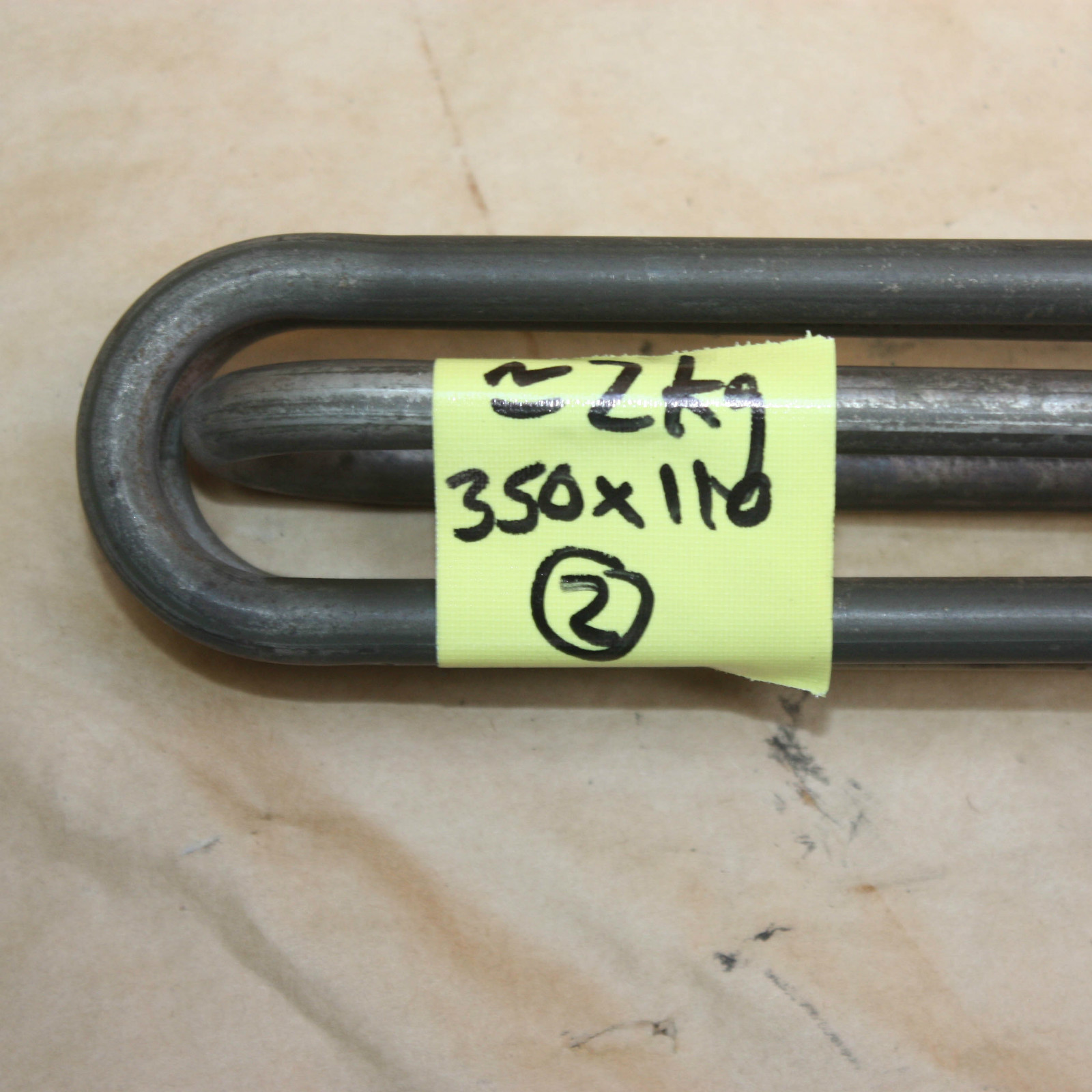 Helios Flanged 3 PHASE HEATING ELEMENT 3A3700 240-415V 4500W RUBBER process