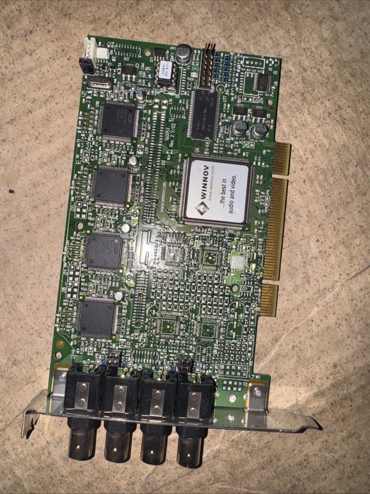 WINNOV Videum 4400 VO Xpress 010-500211 Rev 3.1 Capture Card