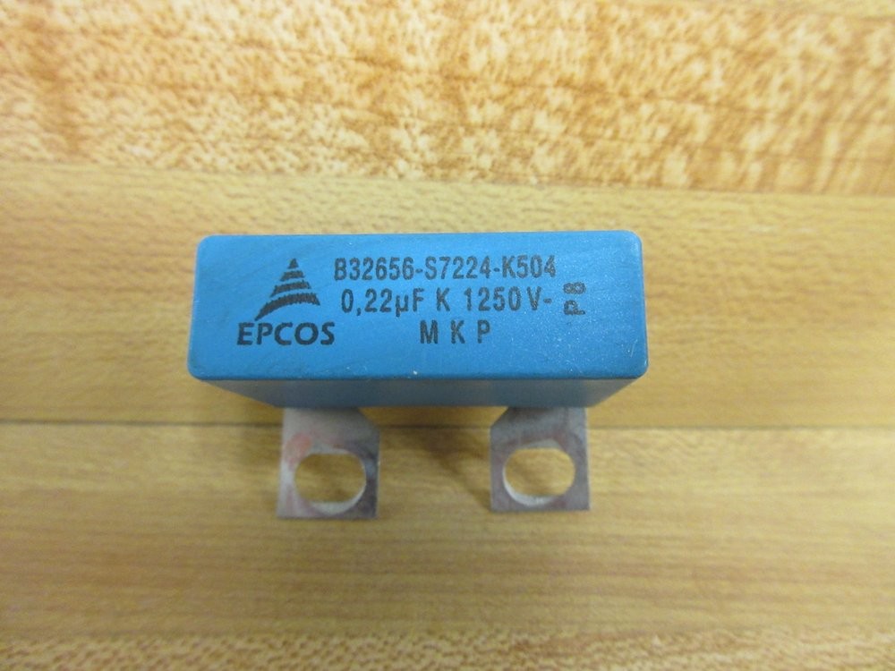 EPCOS B32656-S7224-K504 Capacitor 0.22uf B32656S7224K504 (Pack of 6)