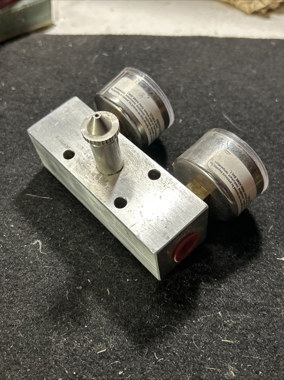 FMC TECHNOLOGIES D STYLE CT FLEXTUBE p561255 CHeck valve W gauges