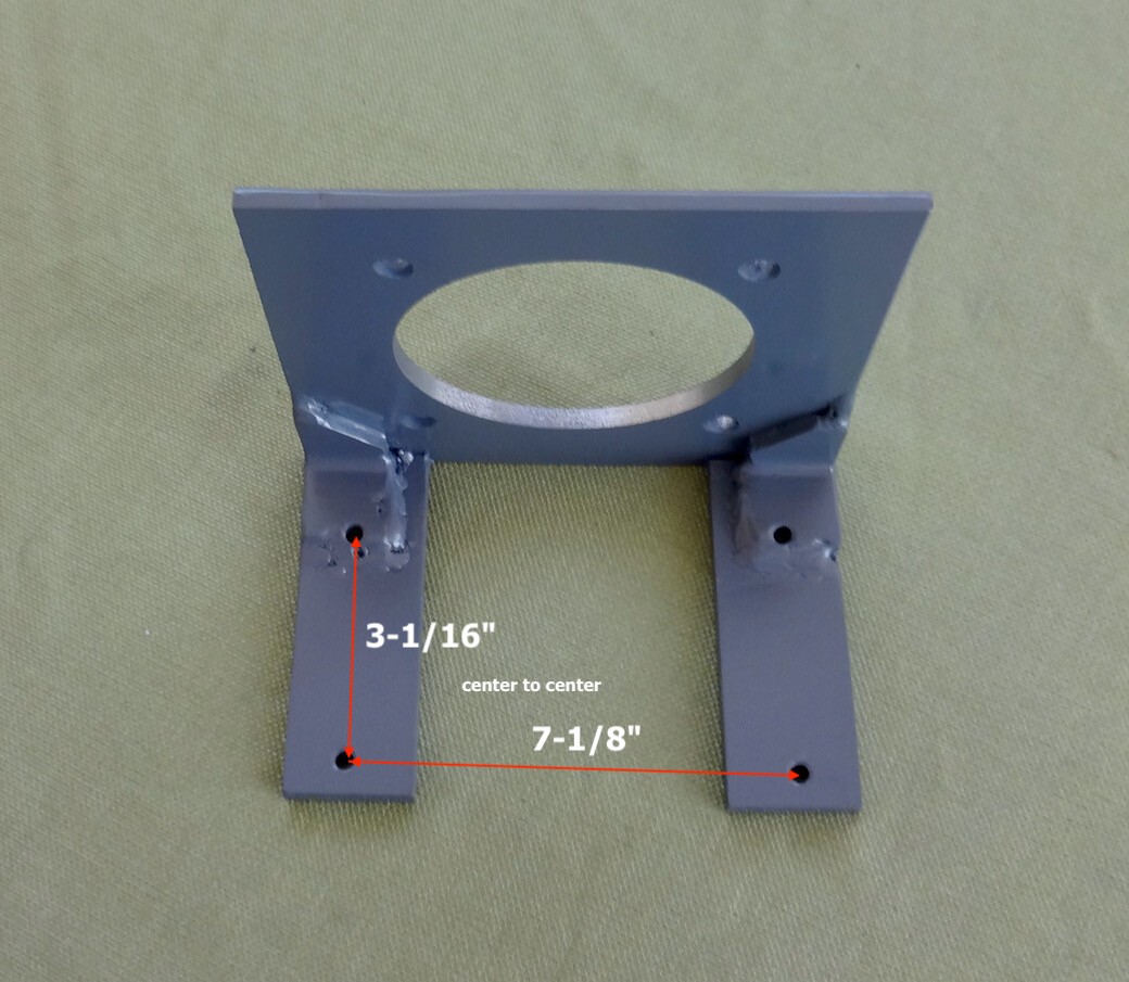 Electric Motor Mounting Bracket for Baseless Frame Type 56C Motors
