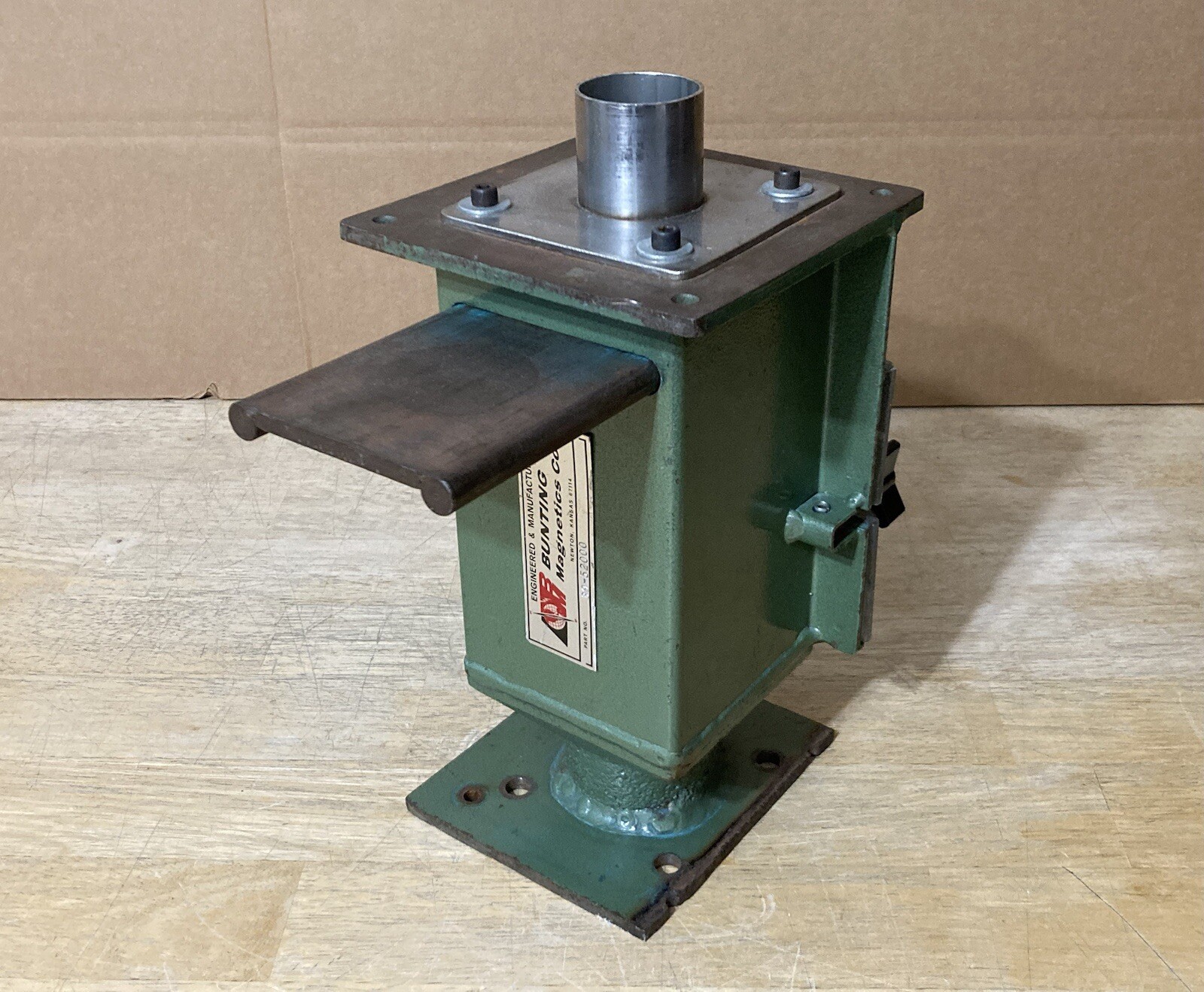 Bunting 39-52000 Drawer Magnet Modified Base As Found