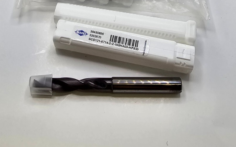 Mapal MEGA-Drill-Inox Solid Carbide Drill 30450656 SCD121-0714-2-2-140HA03-HP835