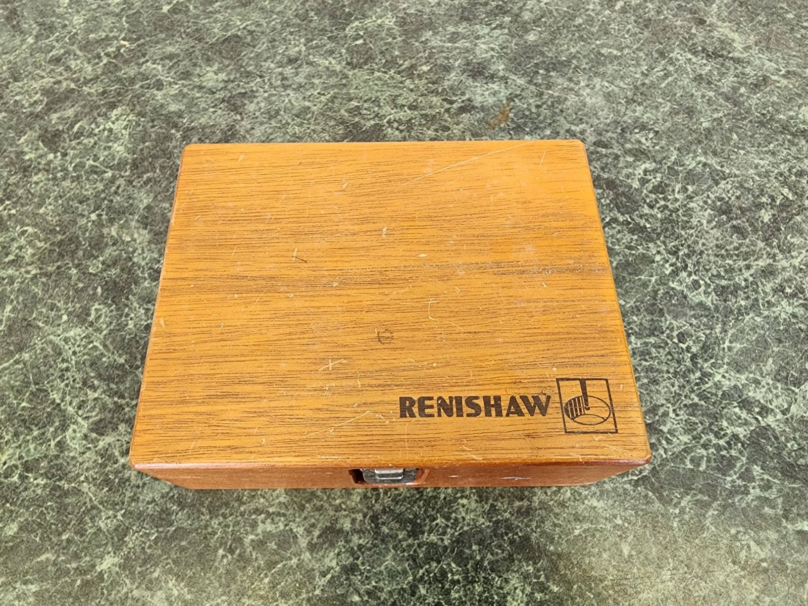RENISHAW TP1S WOODEN PROBE CASE WITH PROBES