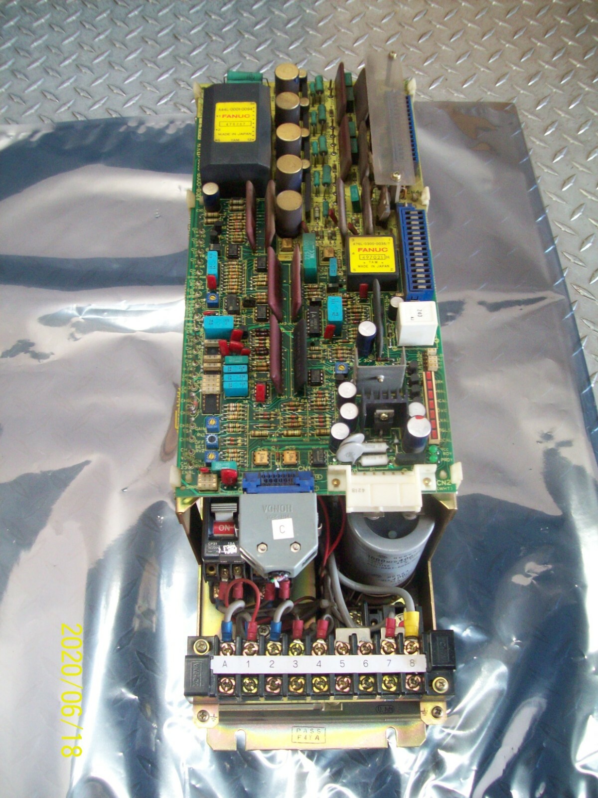 GE FANUC A06B-6047-H040 VELOCITY CONTROL UNIT