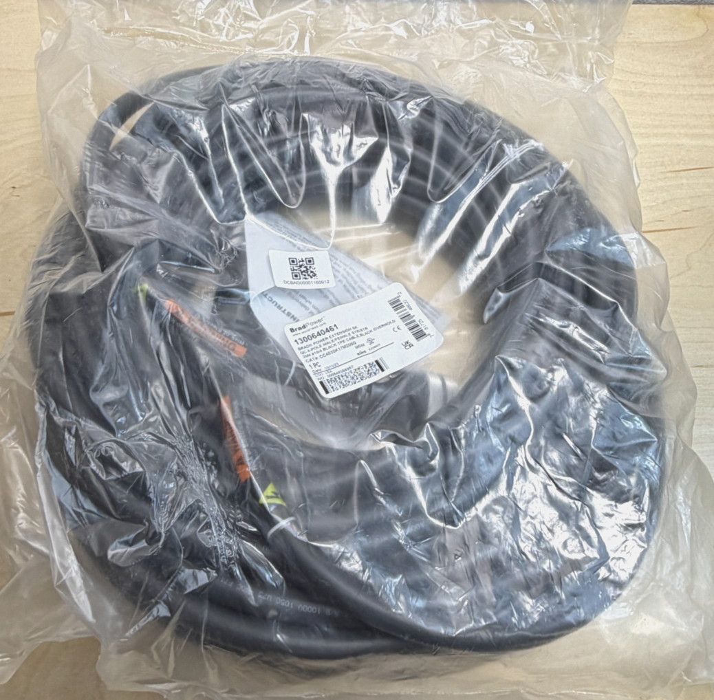 Woodhead CC4030K17M200G Brad Power SK QC 4-Pole Cable, 20M, 10/4 1300640461