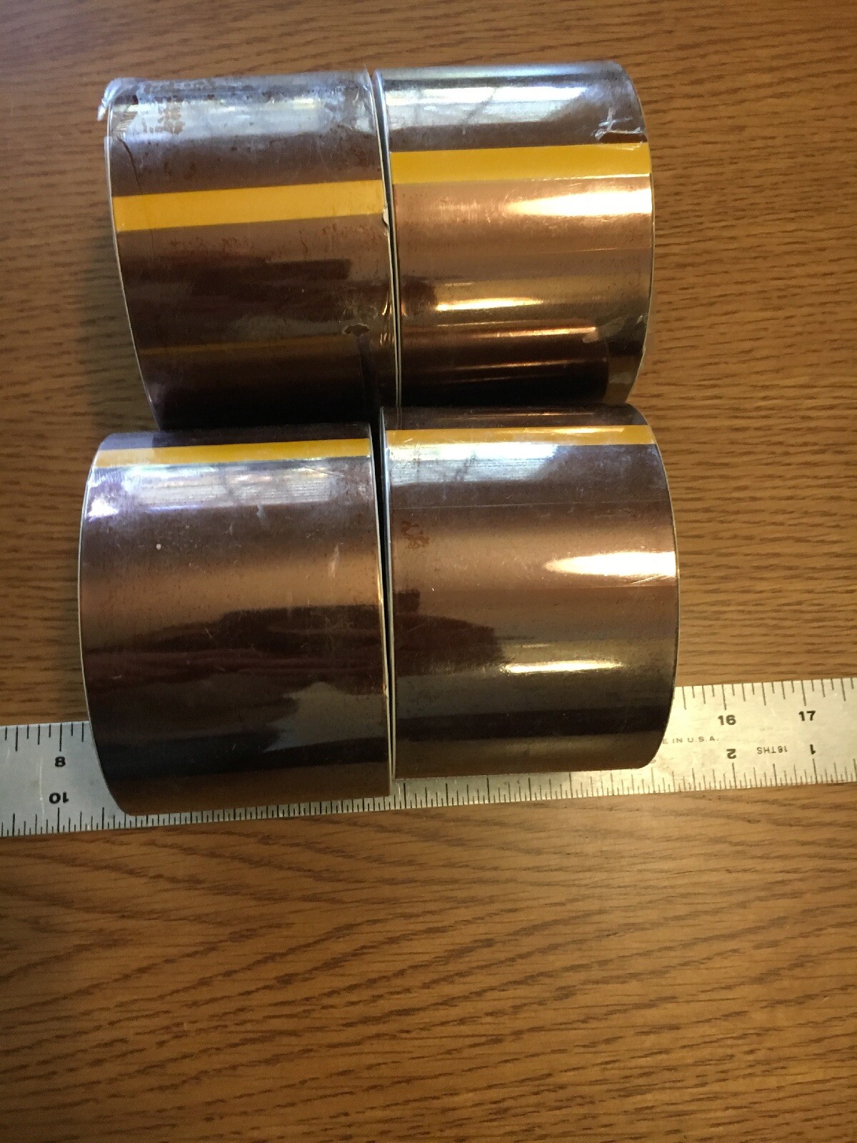 4 pcs Kapton Polyimide Tape Polyimide Film 2.5″ x 36 Yards 4 pack