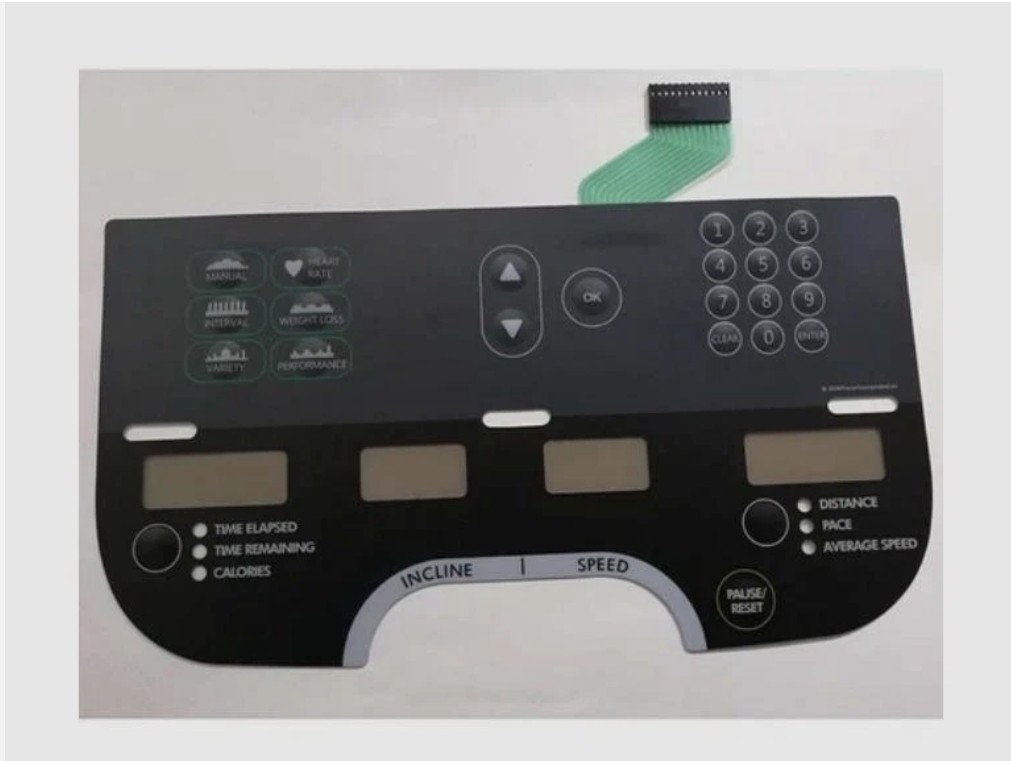 1PC NEW Membrane Keypad FOR Precor 932i Treadmill Panel Switch Button Film