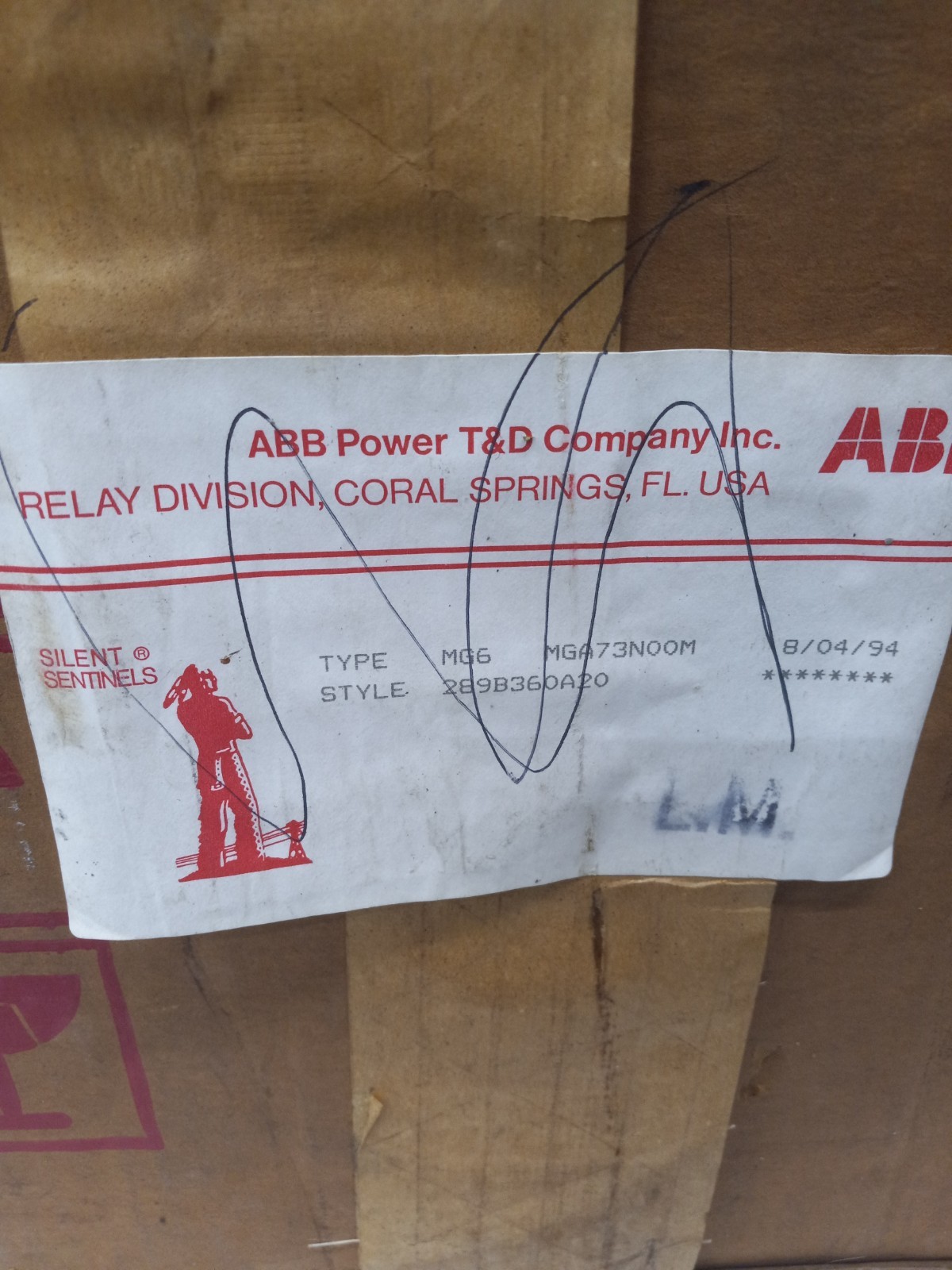 ABB MG-6 AUXILIARY RELAY