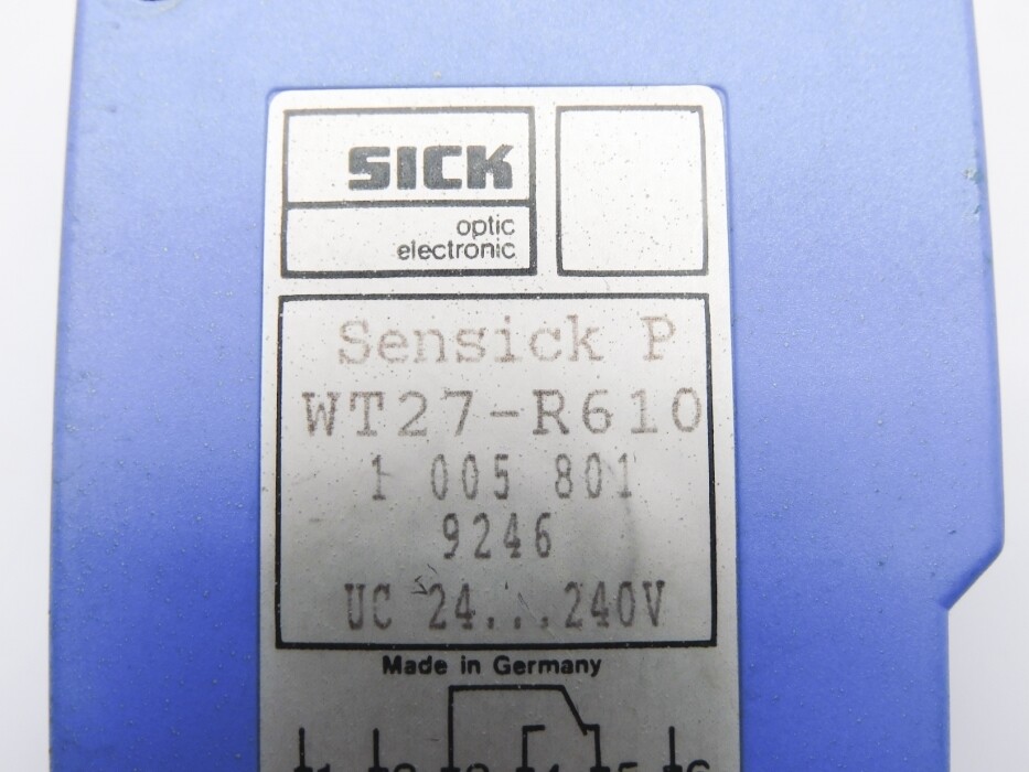 SICK WT27-R610 1005801 UNMP