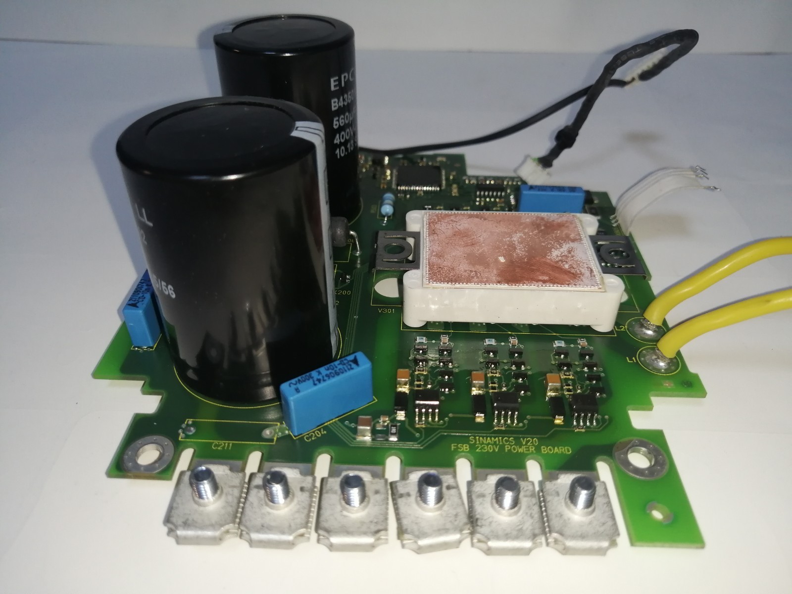 SIEMENS 6SL3210-5BB21-5UV0 V20 POWER BOARD with IGBT FB20R06W1E3