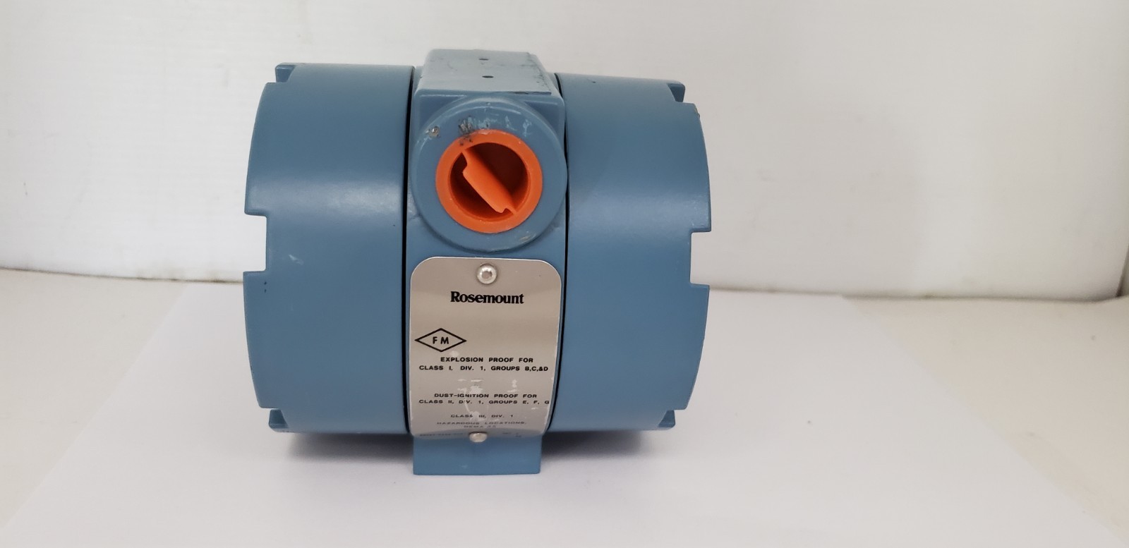ROSEMOUNT 0444RL9U3A1E5R0854 TEMPERATURE TRANSMITTER, 20/120 DEG F, 45VDC, NNB