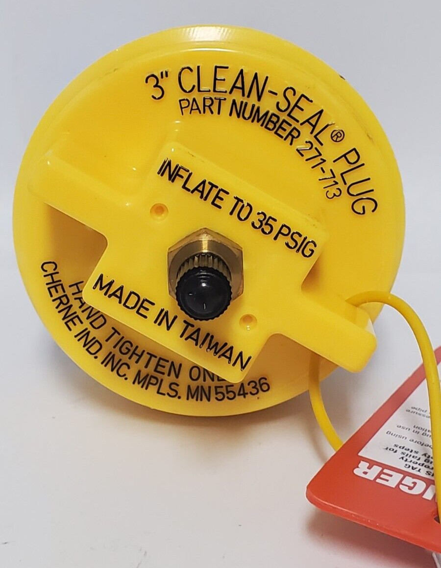CHERNE CLEAN SEAL PNEUMATIC PLUG 271713