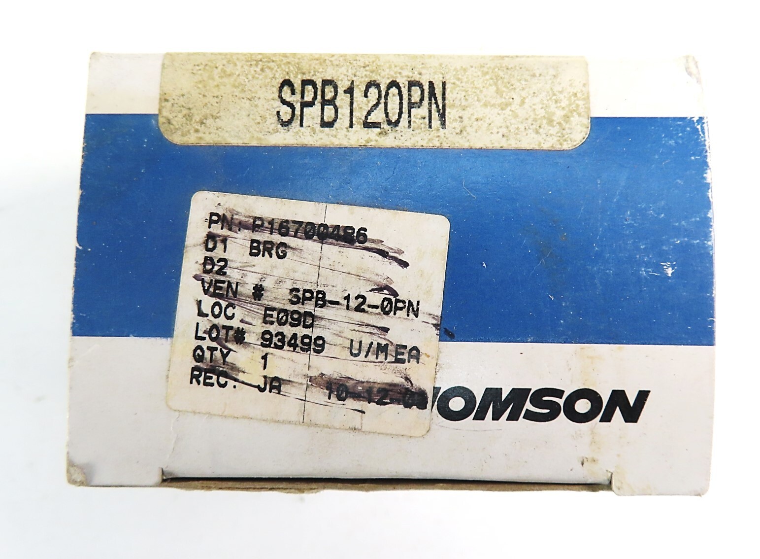 Thomson SPB12OPN Ball Bushing Bearing Pillow Block 0.750 Dia NEW IN BOX