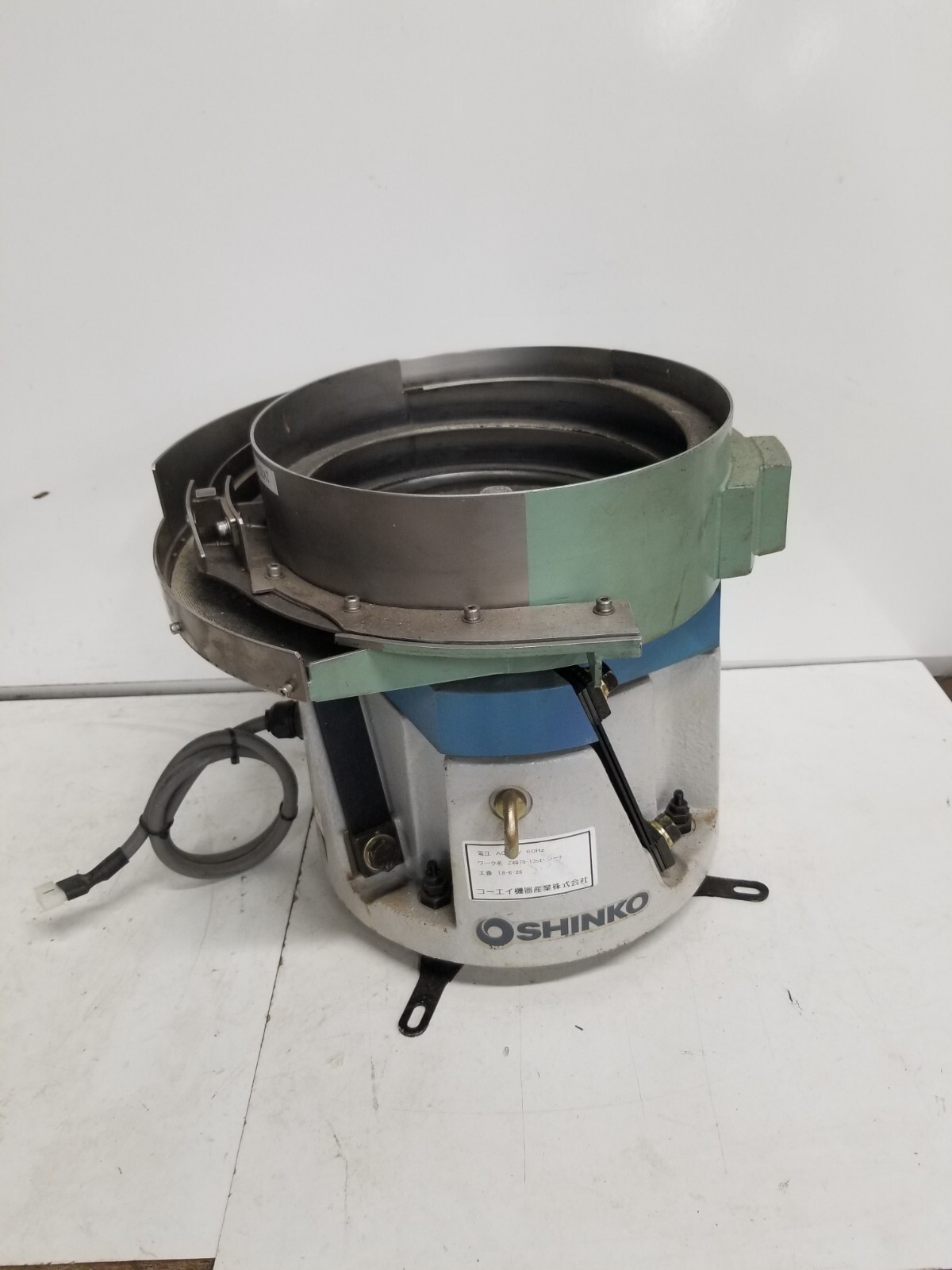 Shinko Electric ER-25B Parts Feeder 200v-ac