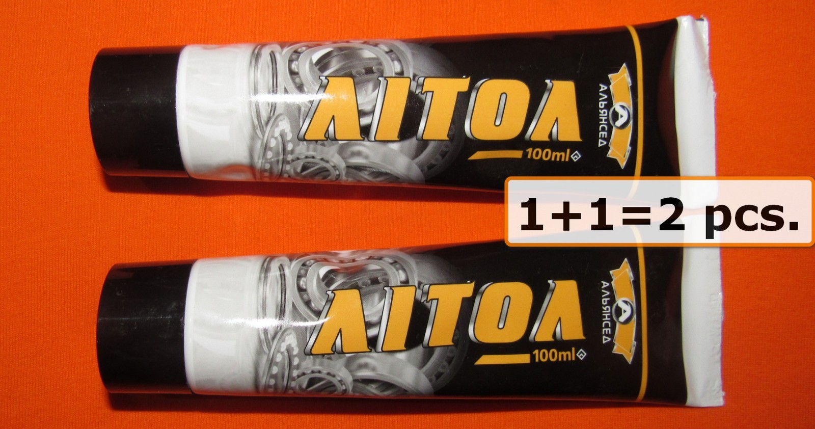 LITOL Set 200ml / oz 7 New Calcium Grease for Automotive & Other Equipment #6