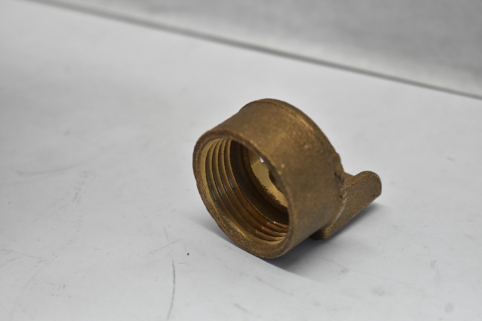 Lot of 6 1″ 360° Hub For Ground Clamps Threaded Cast Bronze Pipe Fitting 8-4