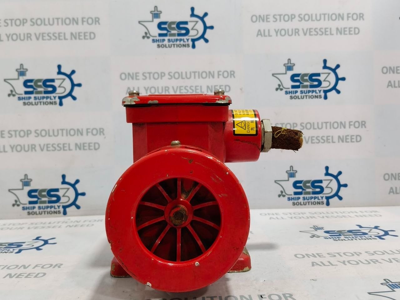 Ibuki F-30 Type Motor Siren DC 24V 2.7A F30 (Unused New)