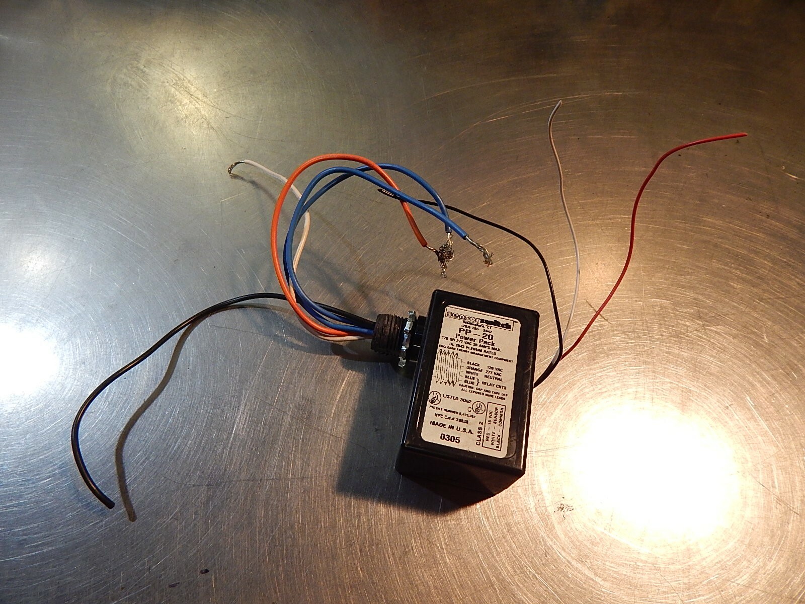 Sensor Switch PP-20 Power Pack 12/277VAC 20A 39838 *FREE SHIPPING*