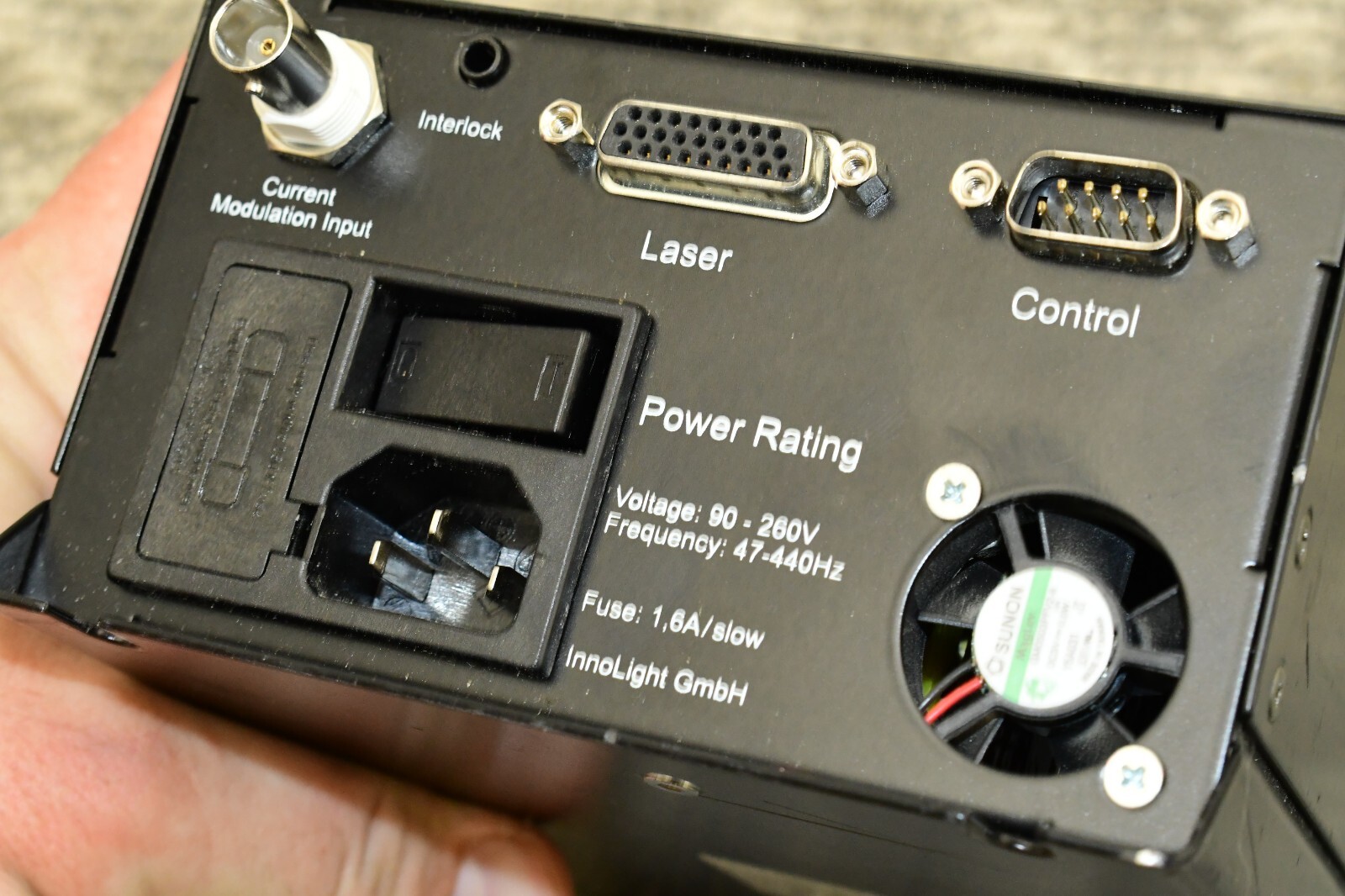 Cobolt Laser Controller Module (Missing Key) 90-260V 47-440Hz InnoLight GmbH