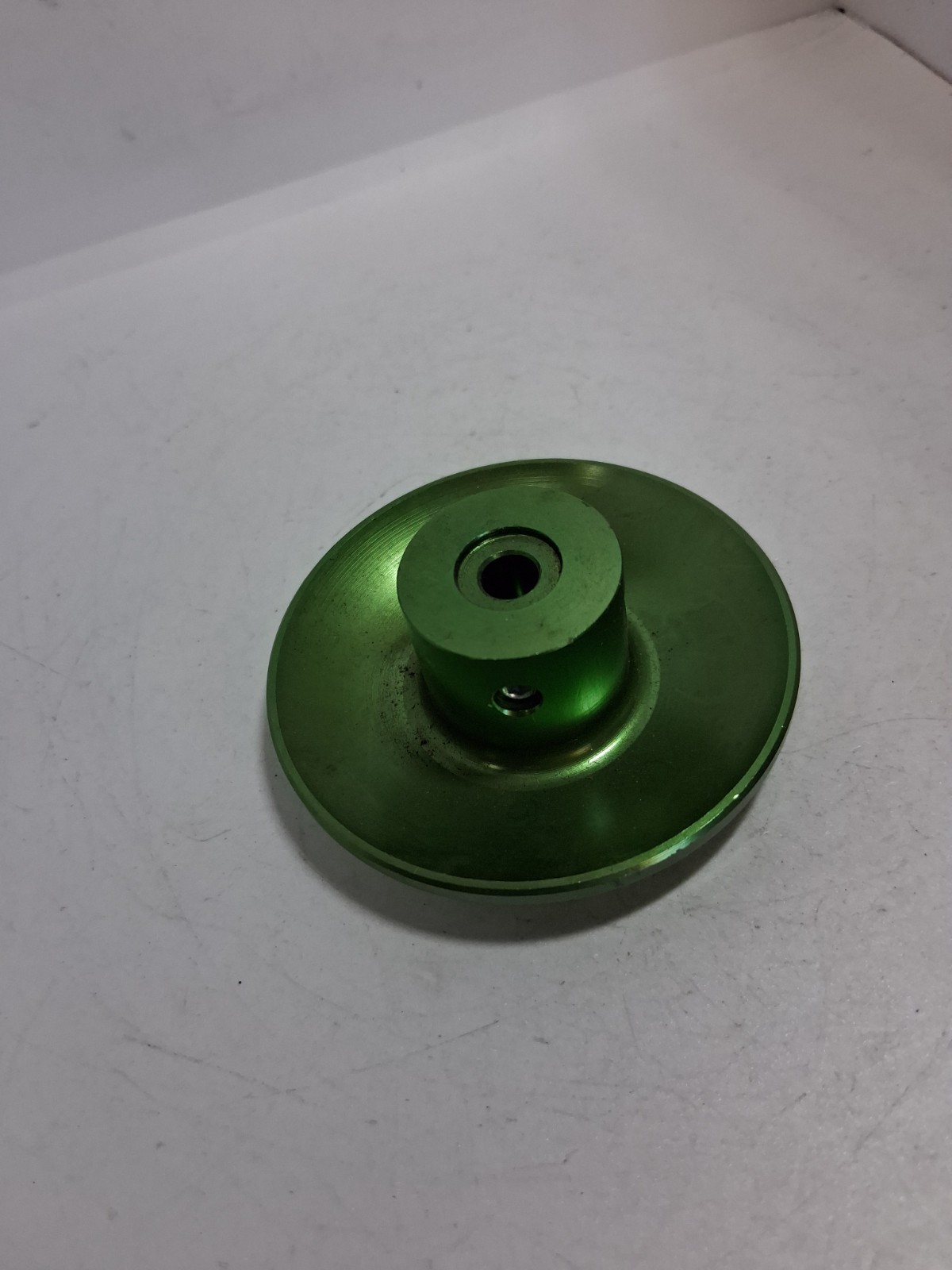 CUTLER HAMMER 53-1317-12 MUSHROOM PUSHBUTTON JUMBO METAL GREEN NNB
