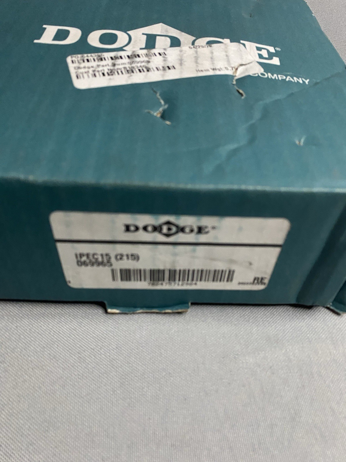 Dodge IPEC15 (215) 069964 Closed Bearing End Cover, Steel Housing