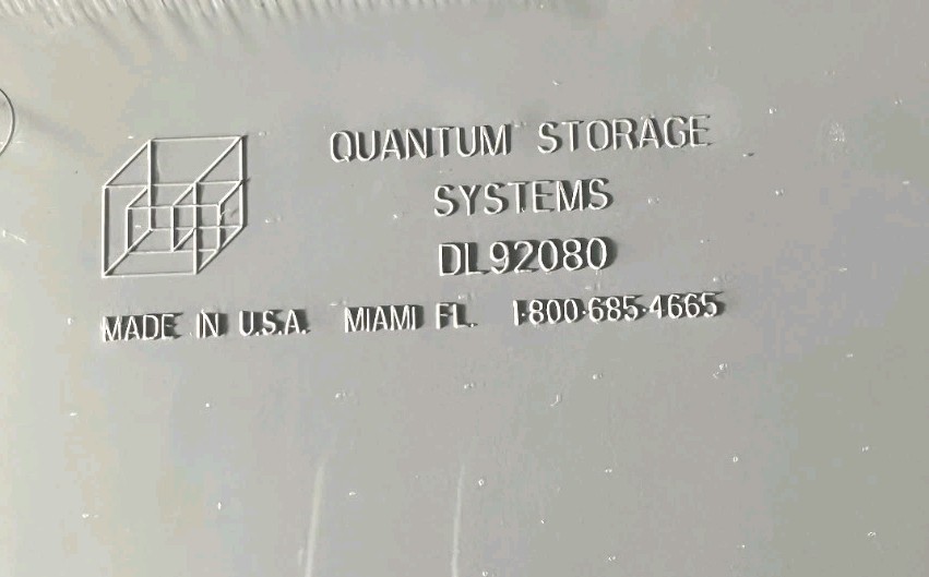 Plastic Divider 15 1/4 In x 7 1/4 In Quantum Storage Systems Dl92080
