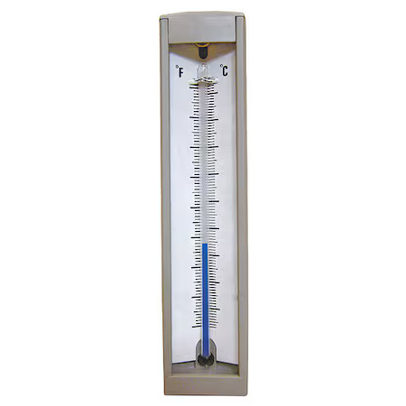 Compact Thermometer, 20 To 120 F, Back, 4Pru5