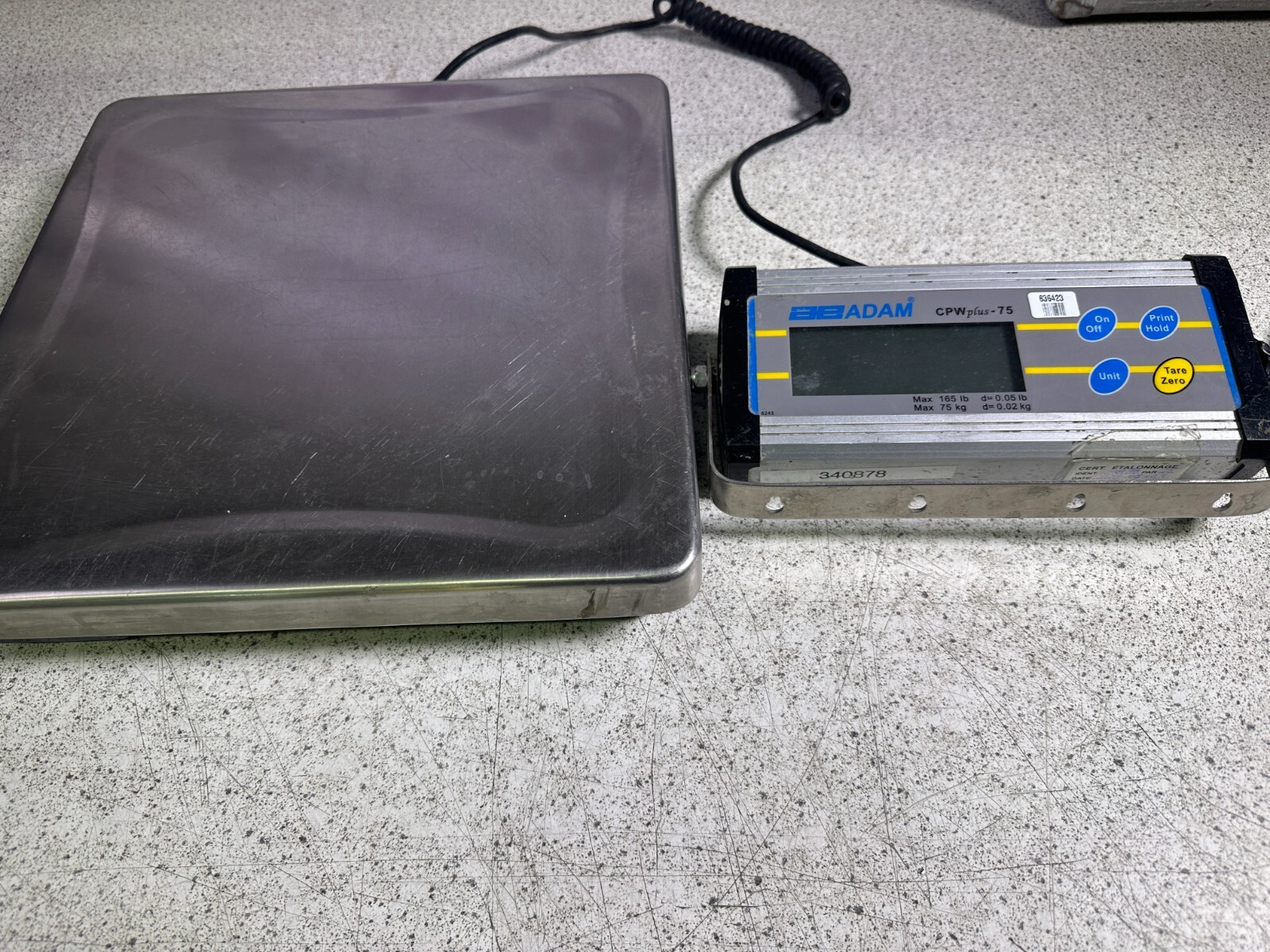 Adam CPWplus-75 Digital Bench Top Scale