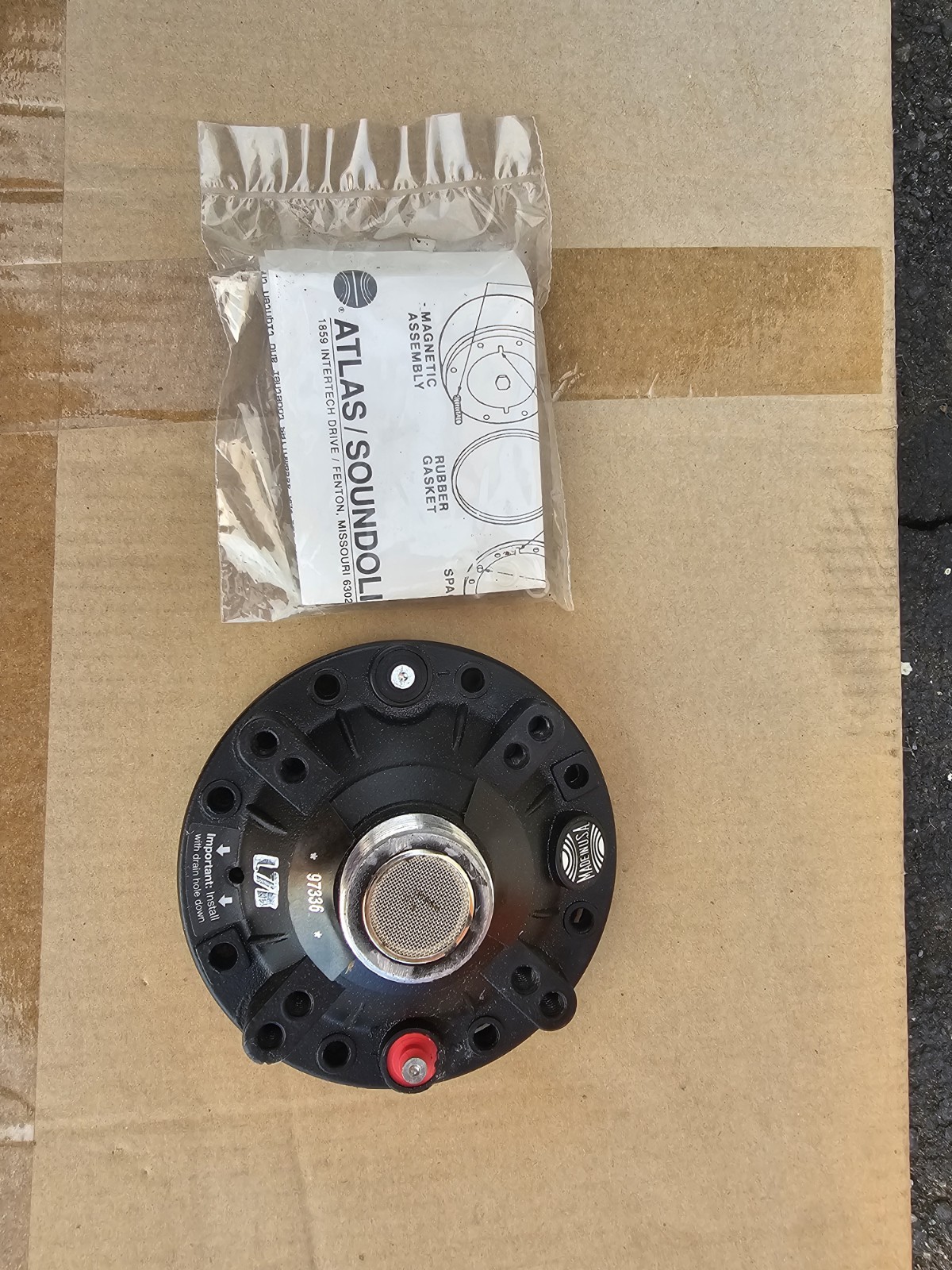 ATLAS Soundolier K-370A ADP SRN 11 M/100W Head Assy **SALE**