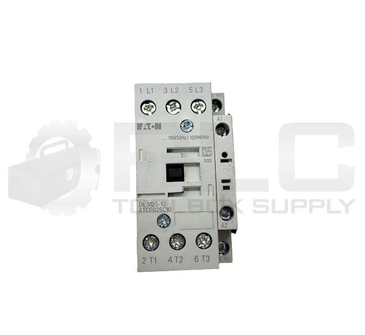 NEW EATON XTCE025C10A-GR1 CONTACTOR 110-120V DILM25-10 XTCE025C10 *READ*