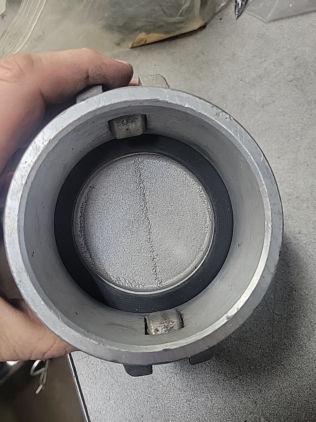 EVER-TITE Coupling Products 3″ Female Cam Groove Dust Cap Aluminum 330DCAL DC300