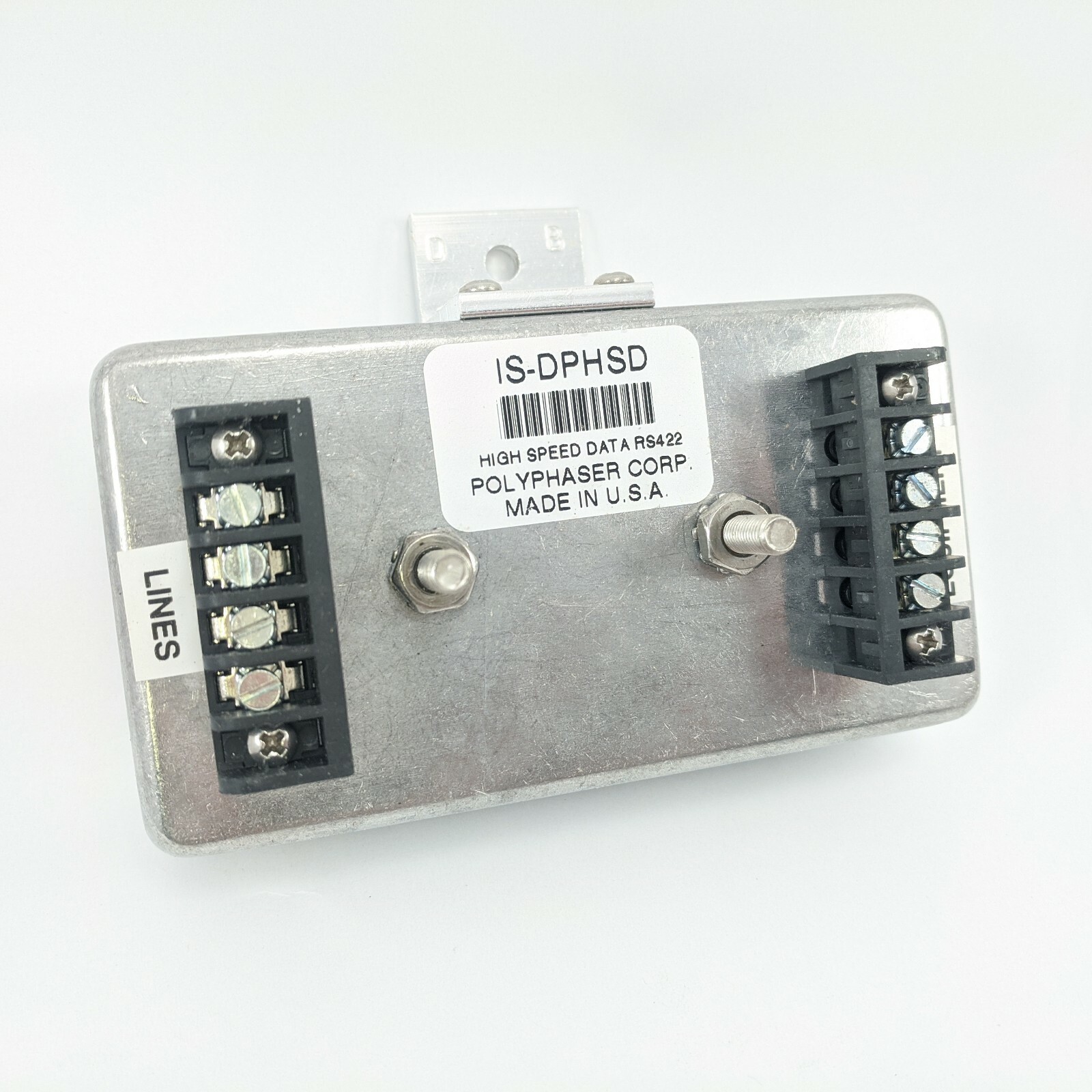 Polyphaser IS-DPHSD RS422 Twisted Pair Line Impulse Surge Suppressor Protector