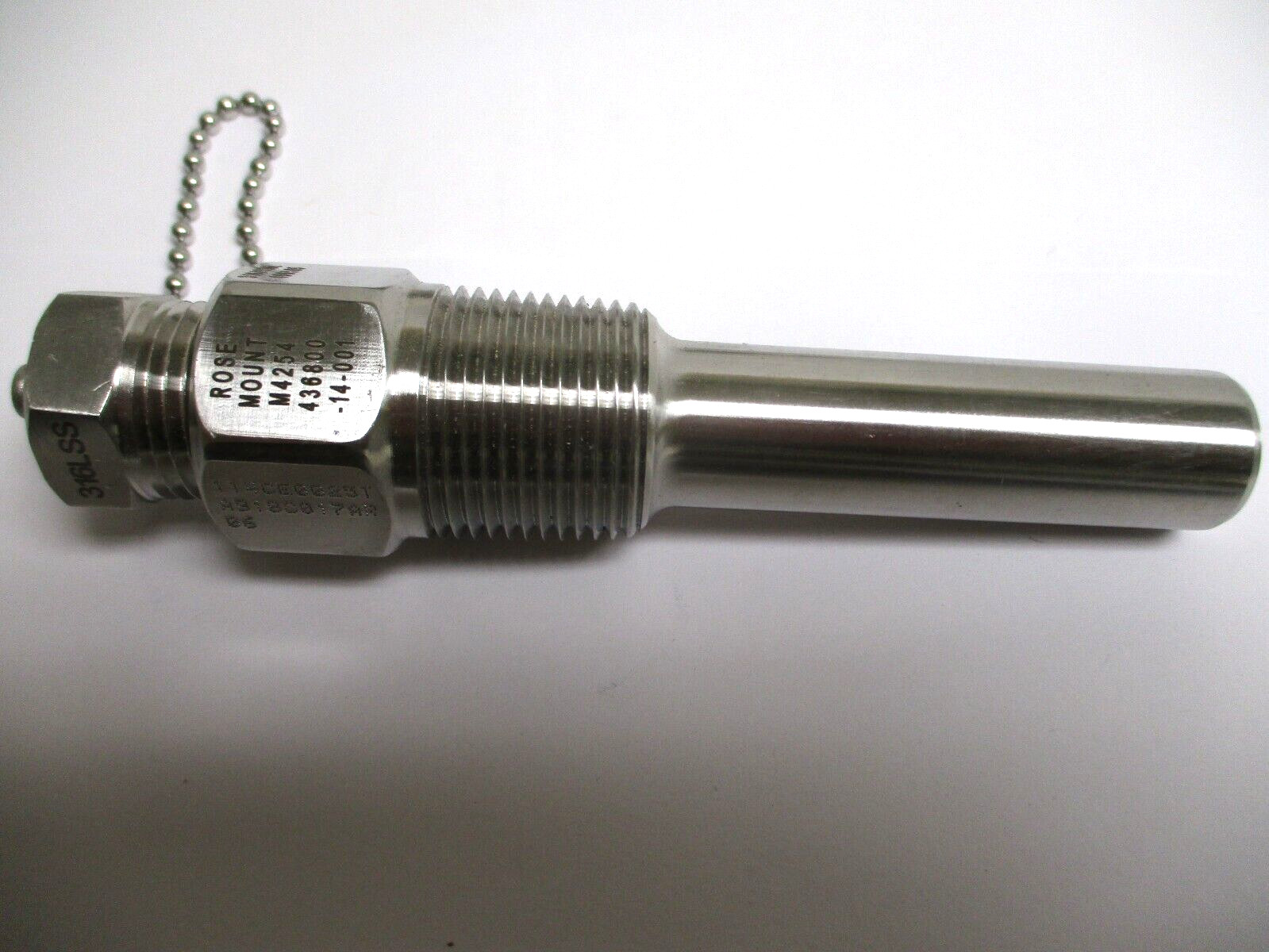 ROSEMOUNT , 114CE00025TAB1SC017AR06 , SST THERMOWELL , 2.5″