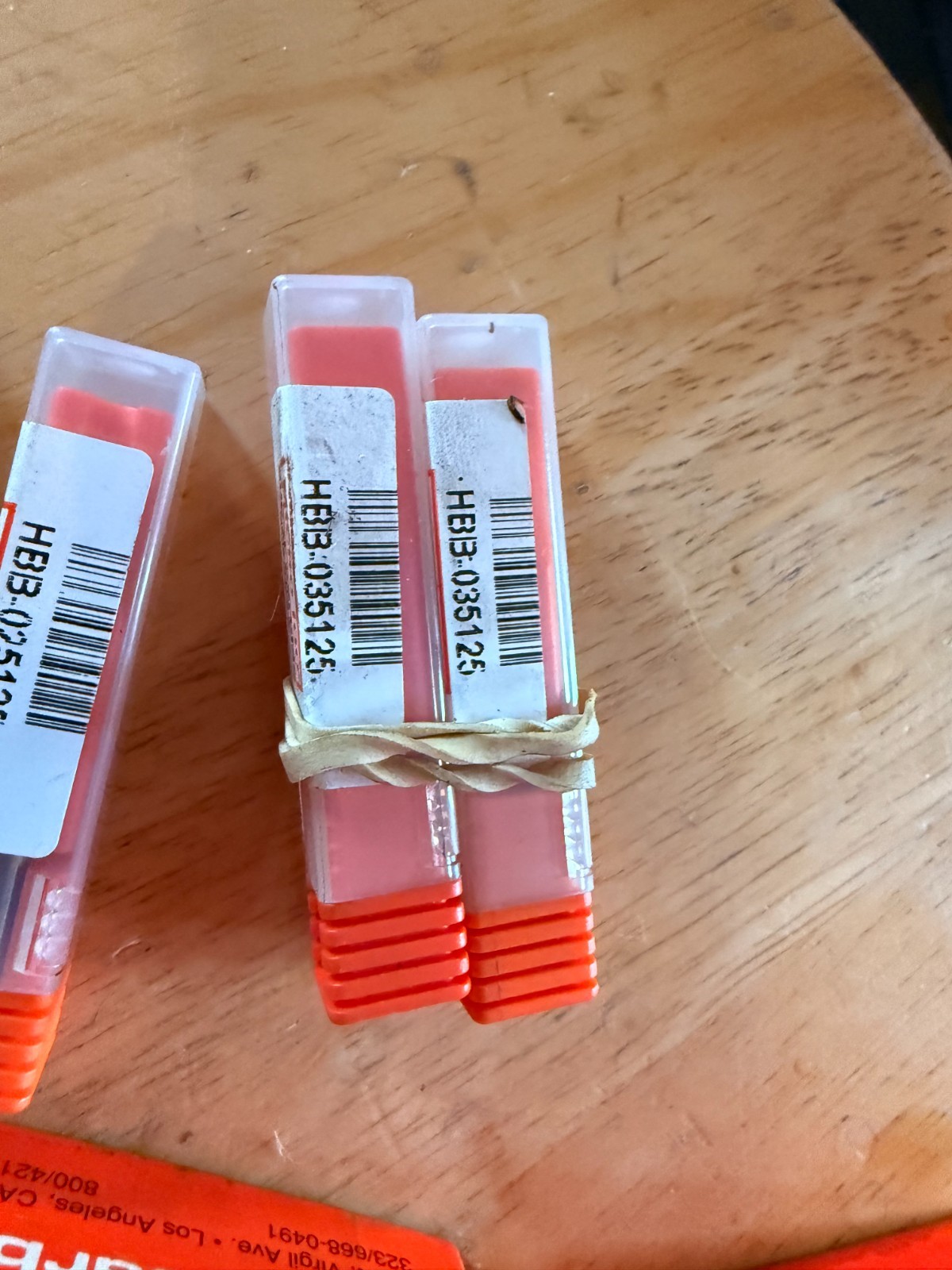 NEW LOT of 5 Micro 100 Super Carbide Mini Boring Bar HBB-035125 025125 SME-020
