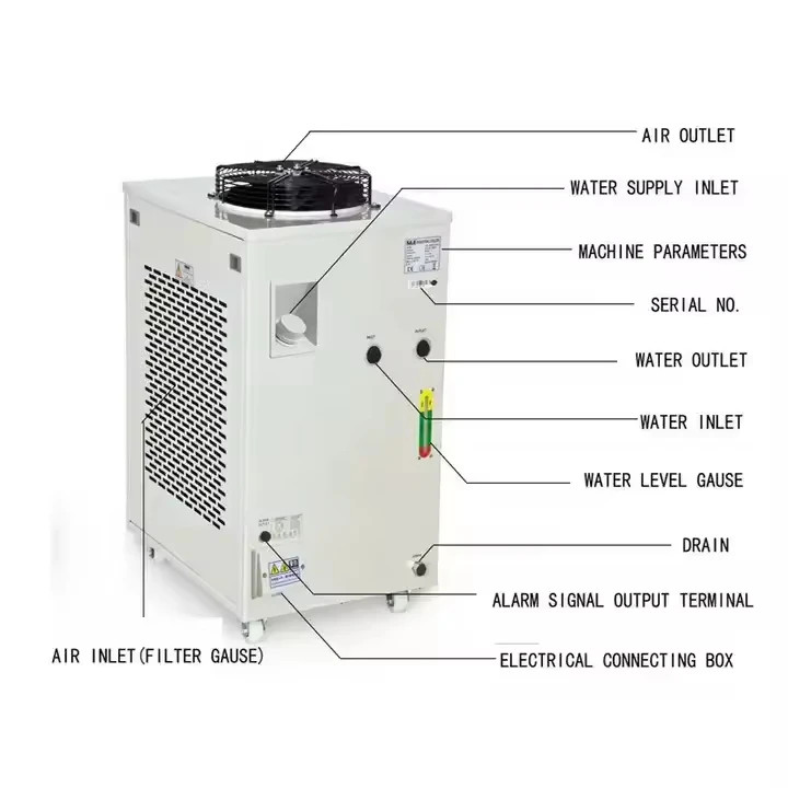 S&A 220V 110V Water Chiller CW6000 for Laser Cutting Engraving Welding Machine
