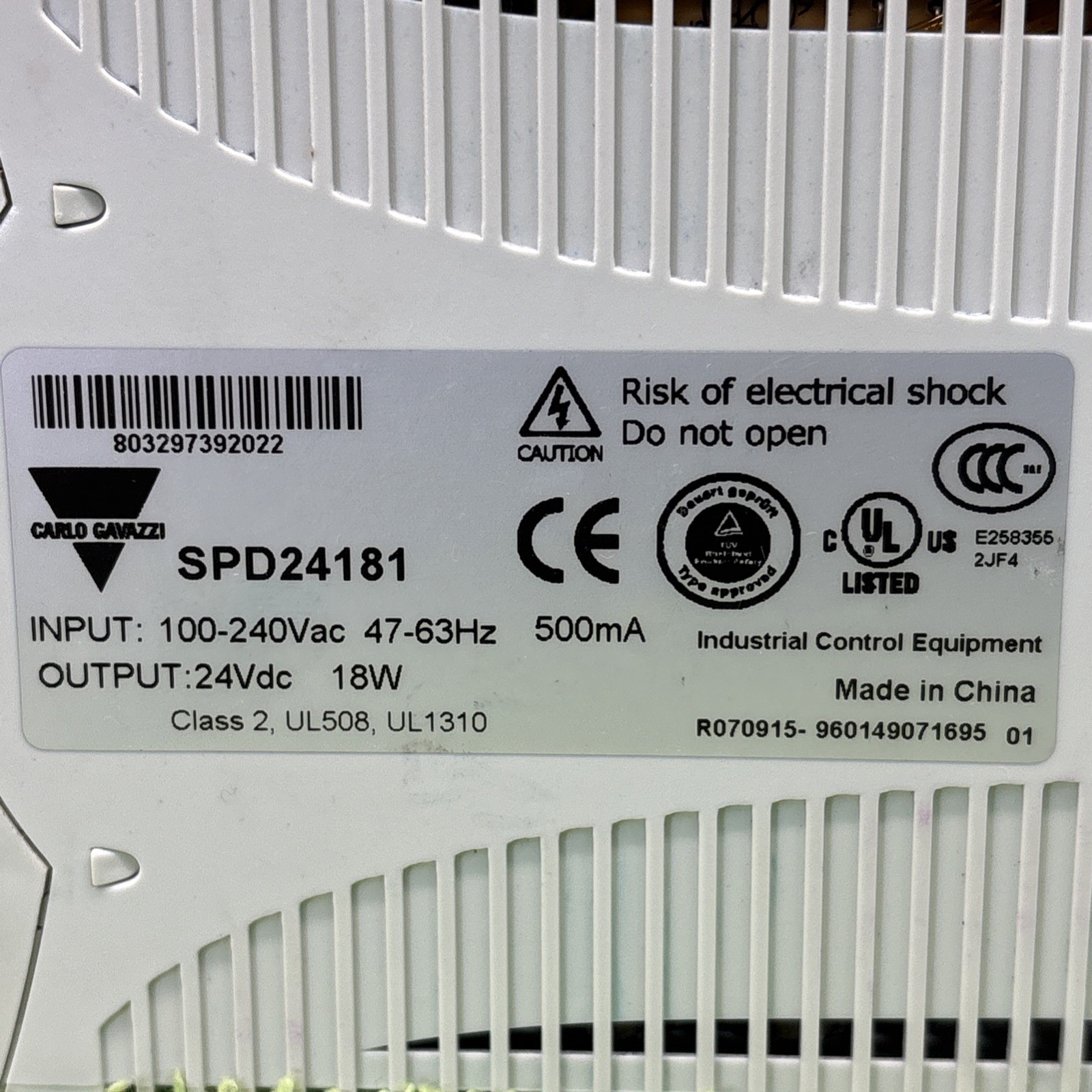 CARLO GAVAZZI SPD24181 AC/DC CONVERTER – 24V – 18W
