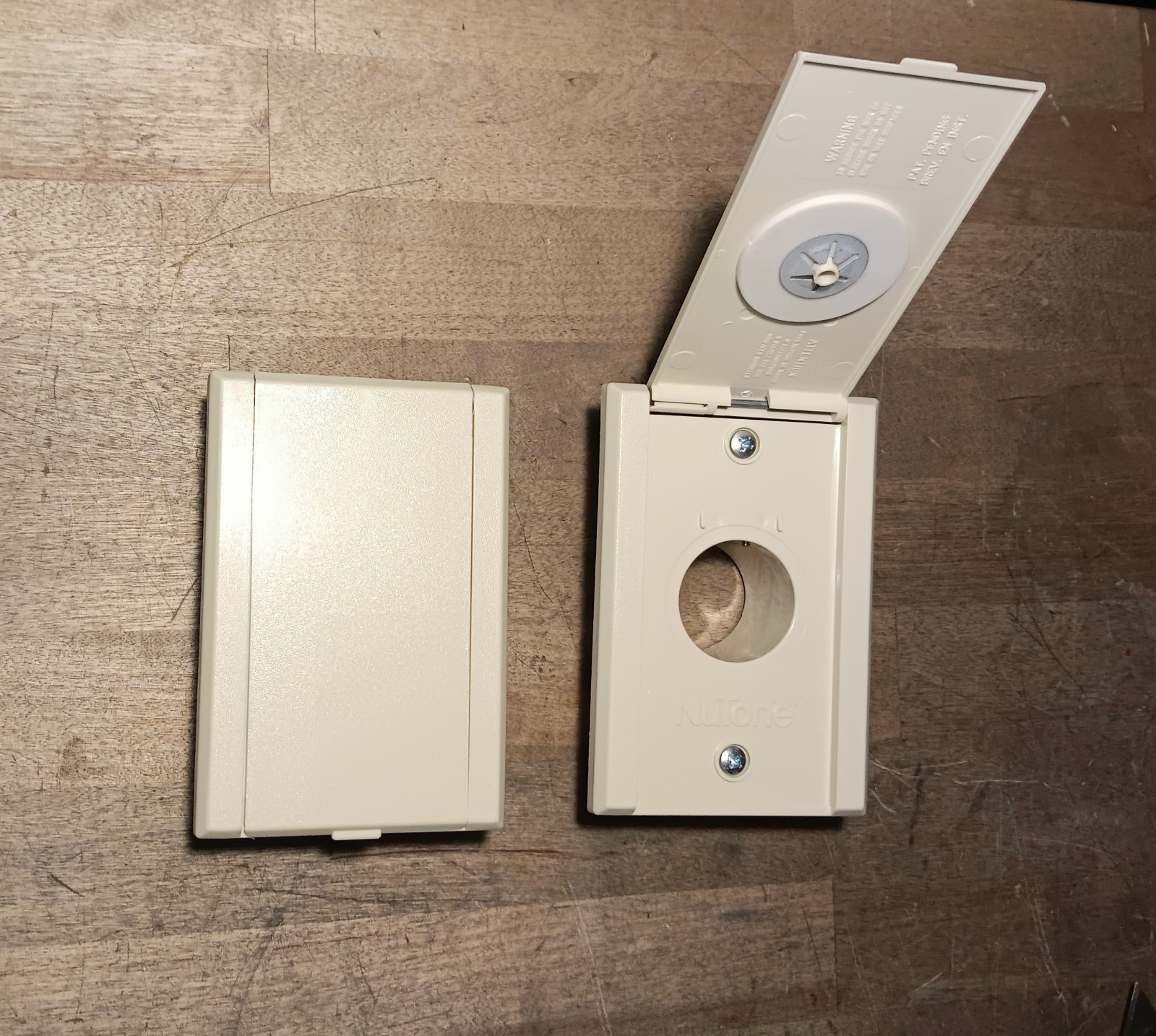 Genuine NuTone® 330NIV Ivory Wall Inlet for Central Vacuum Cleaning Systems