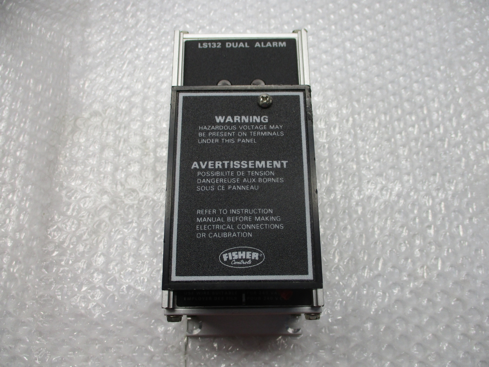 FISHER CONTROLS LS132 ALARM NSNP