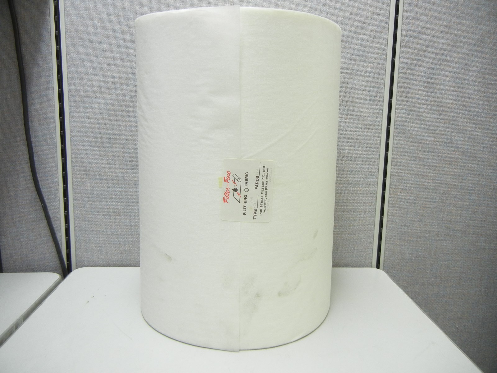INDUSTRIAL FILTER CO. 031038 NEW 500 YARD 8H1 TYPE W-45 FILTERING FABRIC 031038