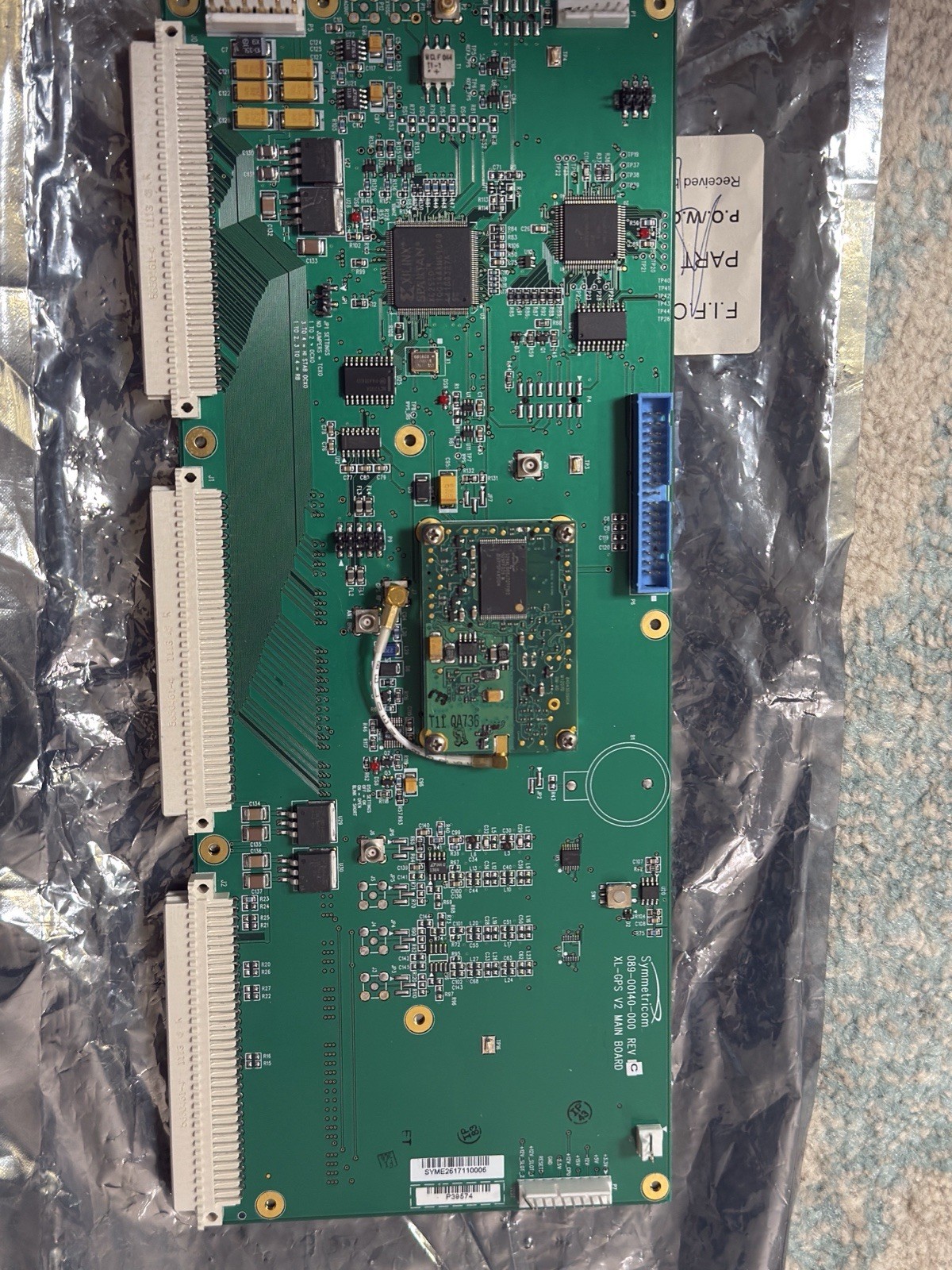 Symmetricom 089-00140-000 Rev C XL-GPS V2 Main Board