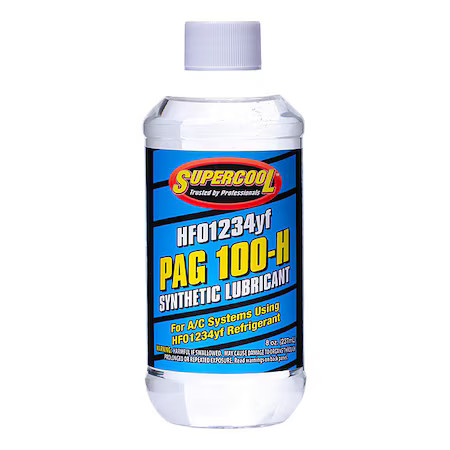 Supercool 38589 Ac Refrigerants And Lubricant, 8 Oz, Clear