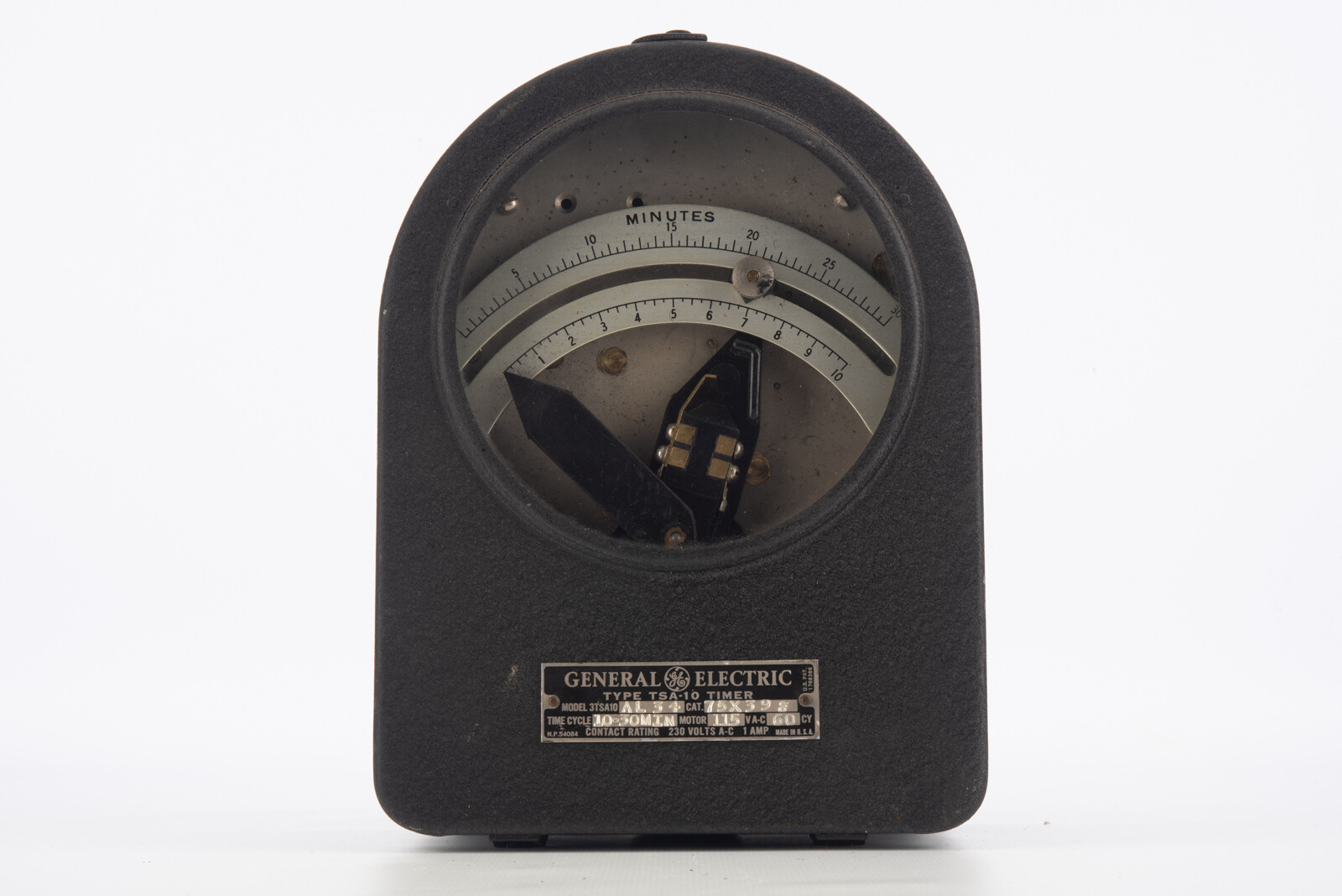 GE General Electric Type TSA 10 Model 3TSA10 Timer Vintage 1940’s V01
