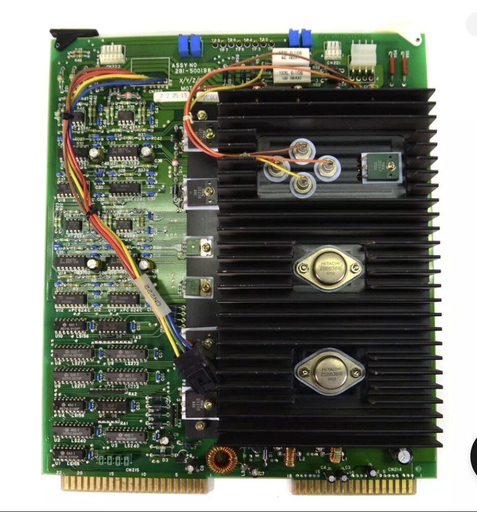 Tokyo Electron (TEL) ASSY NO 281-500198, X/Y/Z/Theta Stage Motor Drive