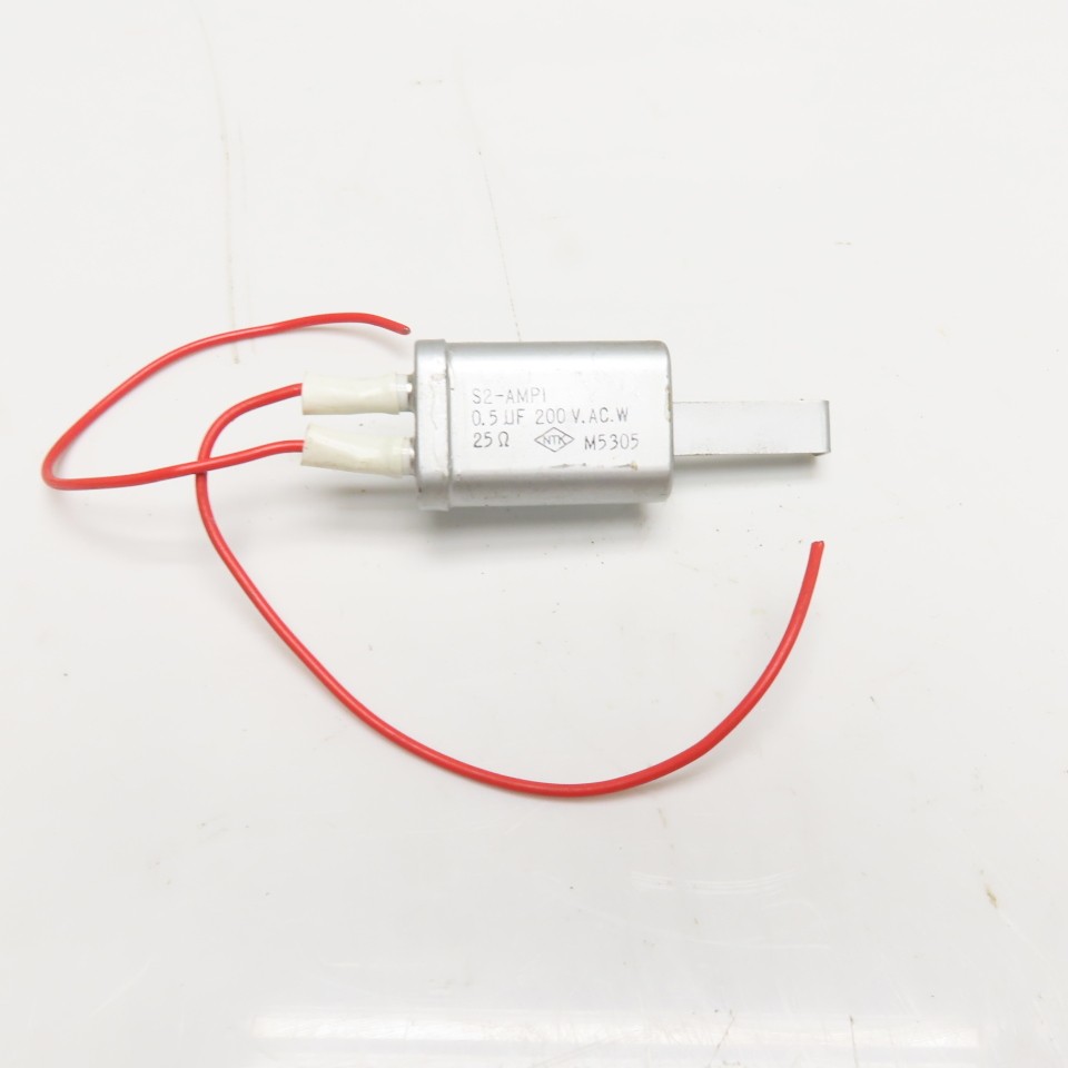 NTK M5305 S2-AMPI Spark Quencher Capacitor 0.5uF 200VAC 25 Ohm
