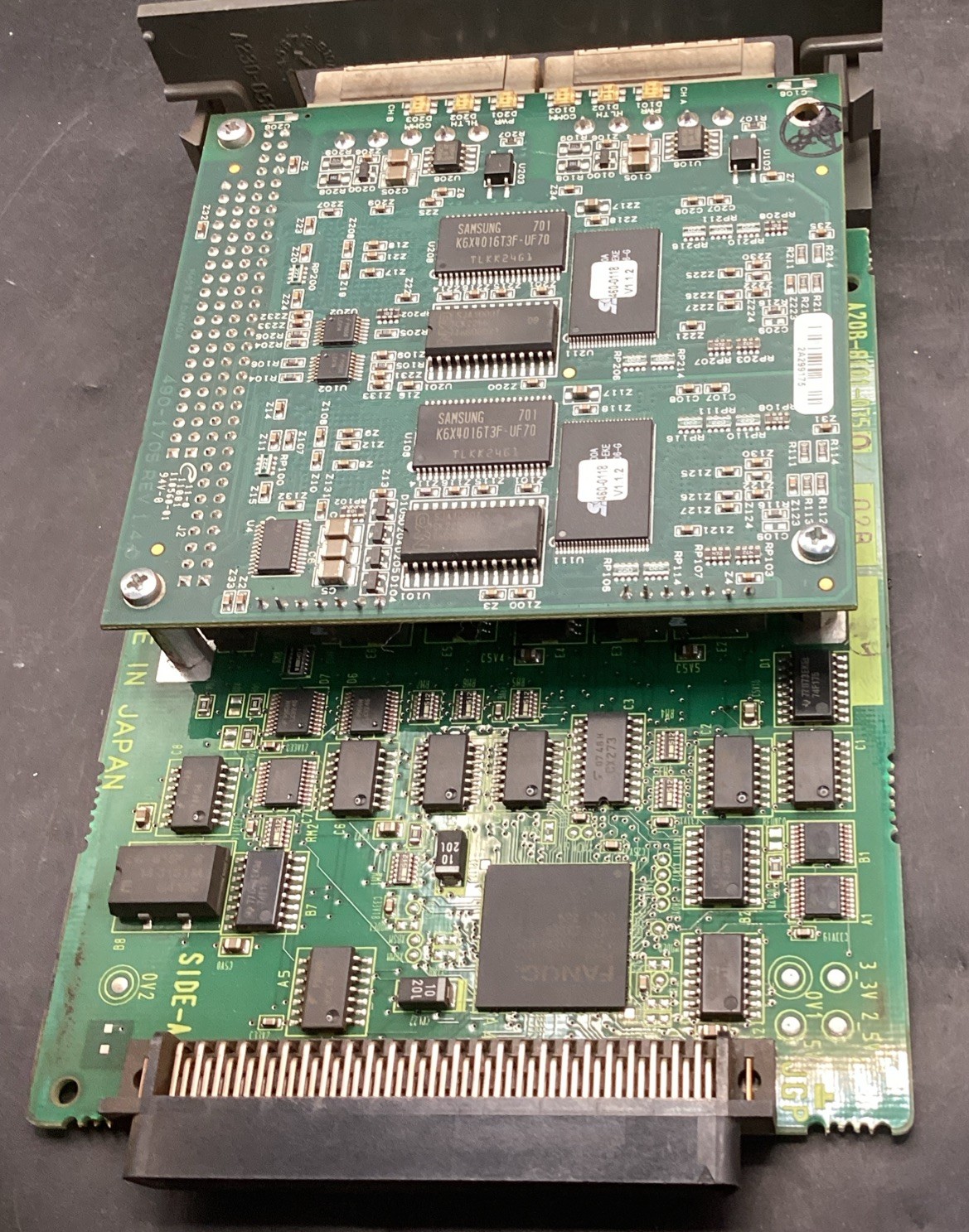 Fanuc A20B-8101-0350/02B Interface 490-1705 REV 1.4.0 DeviceNet Board Used #2